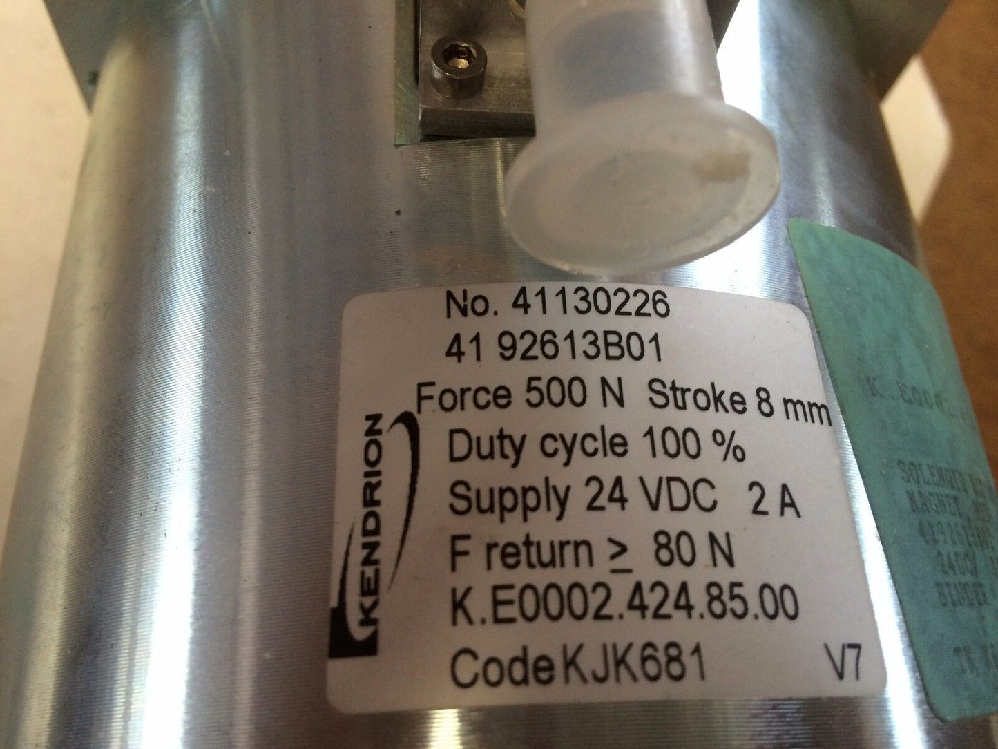 New Kendrion 41 92613B01 Solenoid Actuator, 500 N,41130226,41 92609A00630, Ao
