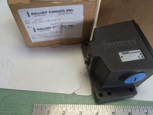 New Balluff Bns 819-D02-R16-100-10 Limit Switch 240V 6A Hd  En 50 262,Bj
