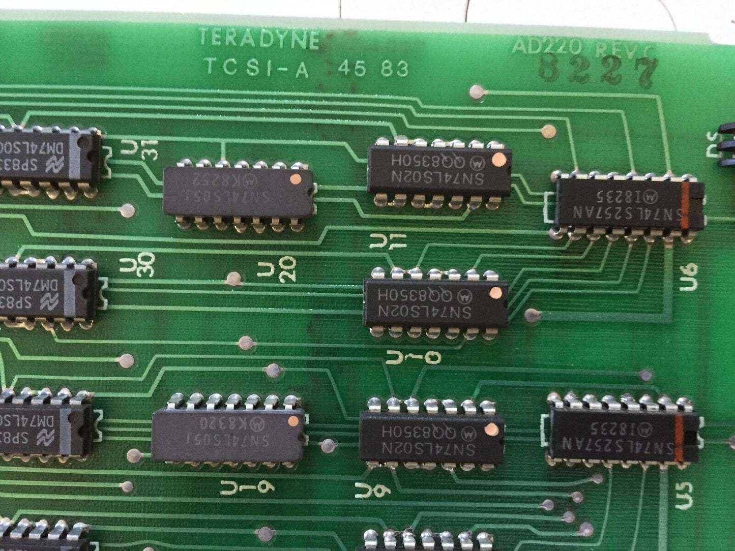 Teradyne Ad220 Rev C,870 692,Tsci-A 45 83 Adapter Interface Controller Board,Fb