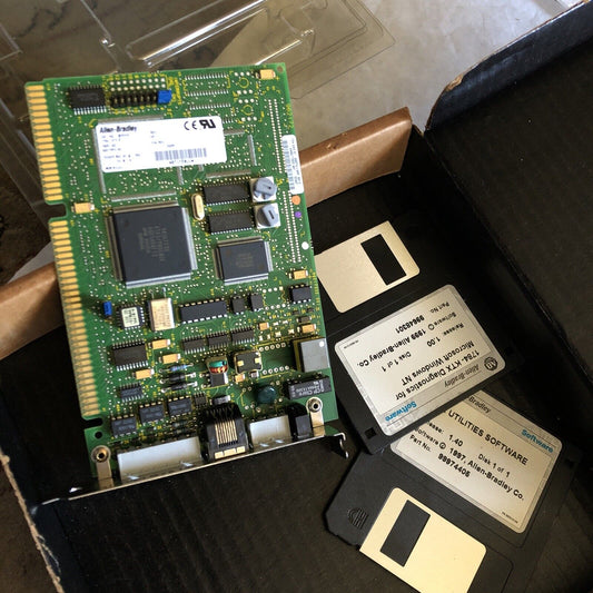 Allen-Bradley 1784-Ktx B Communication Interface Card Isa Dh  Dh485 Rio,De