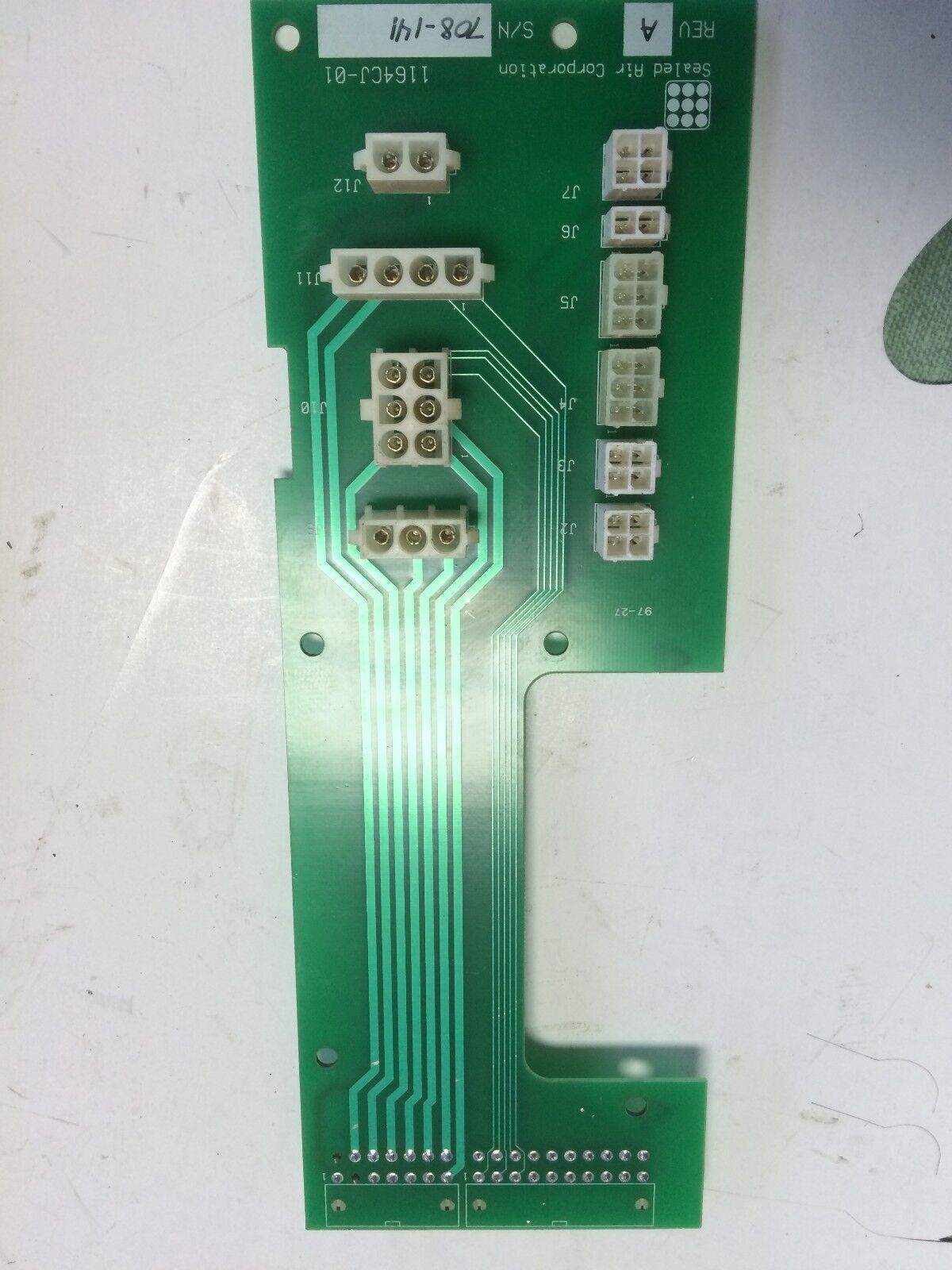 Sealed Air Corporation Circuit Board 1164Cj-01 Rev A,Bv