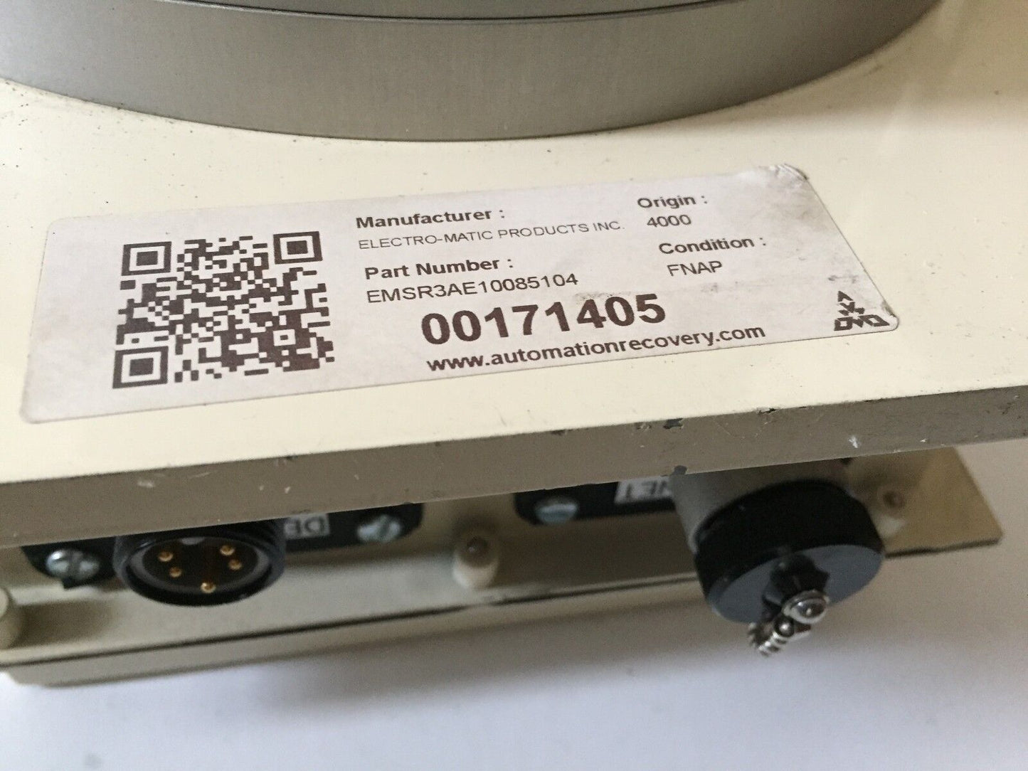 New Electro-Matic Emsr3ae10085104,00171405 Slip Ring Assembly,Air 10,38900,Fe