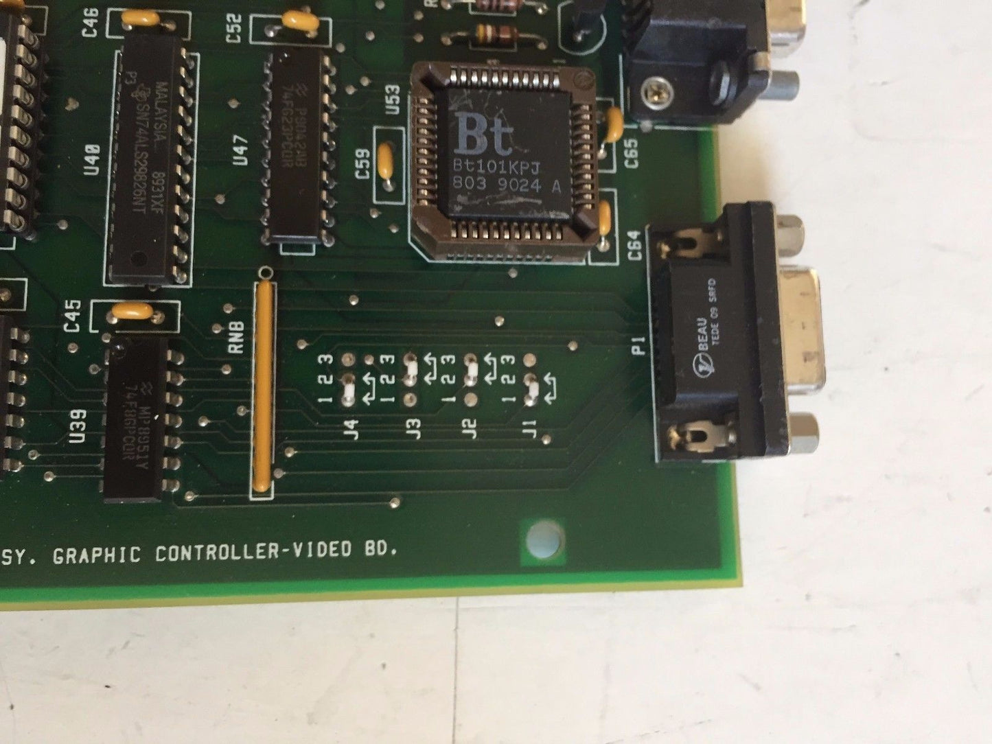 Goss E24027-1,130028,A5410  Contiweb Graphic Controller Board,Bt,Cx