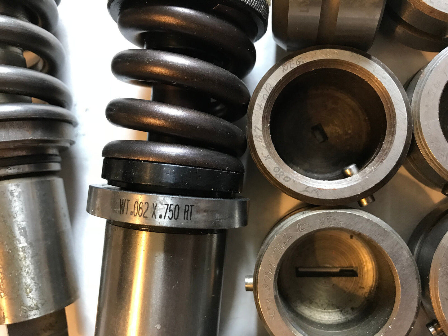Lot 3 Sets Wilson Thin Rectangle Punches & Dies Wt .062X.750,.080X.18,.076,Ad