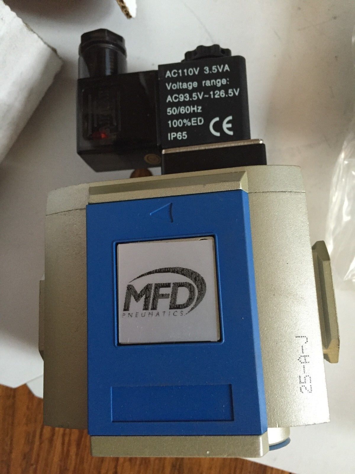 New Mfd Gv400-15, Mgv400-15-T-110Vac Soft Start Valve,1/2"Npt, 110V,Ee