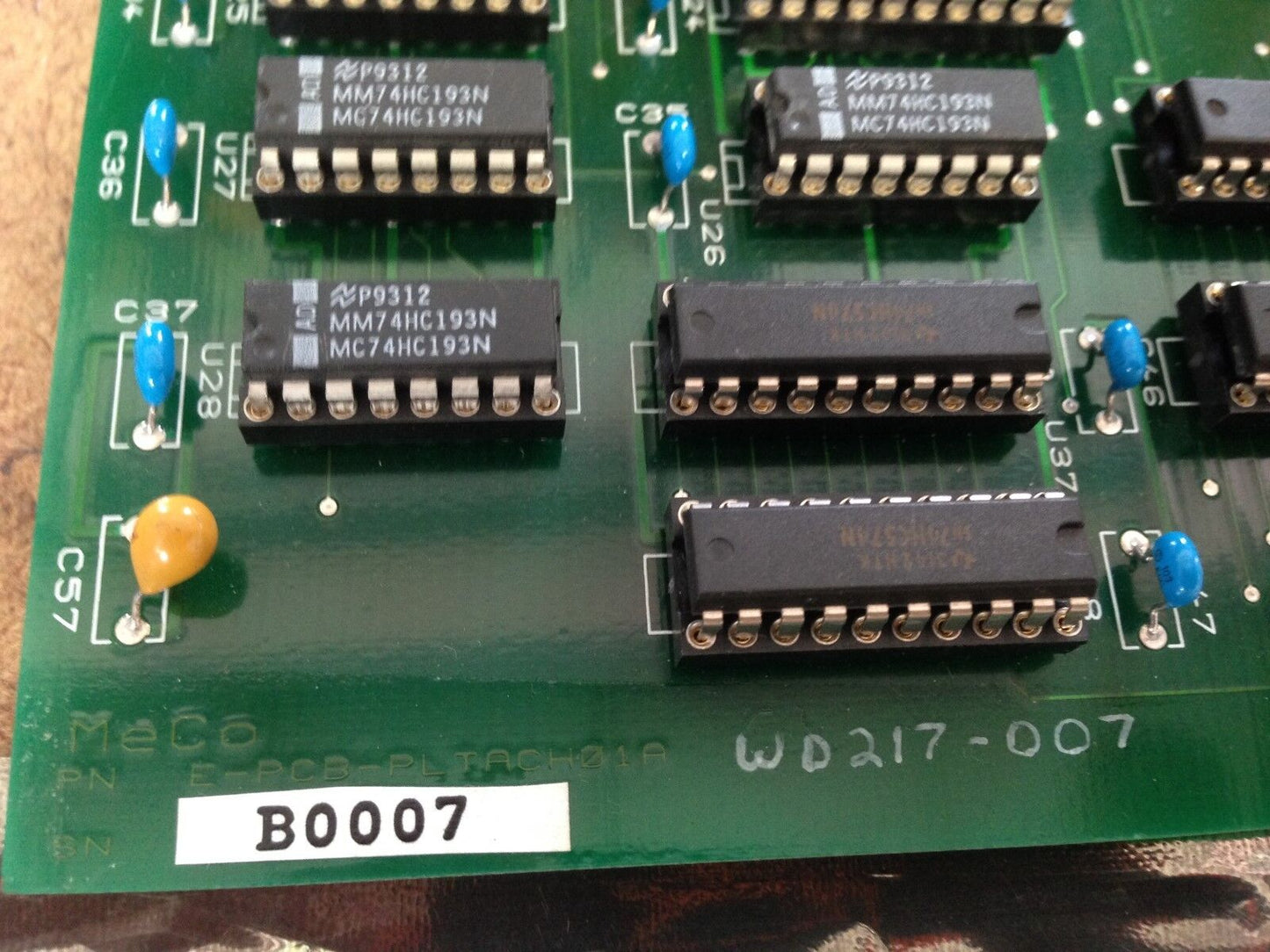Meco E-Pcb-Pltach 01A,E-Pcb-Pltach O1a,W0217-007 Control Board, Wd217-007,Fk