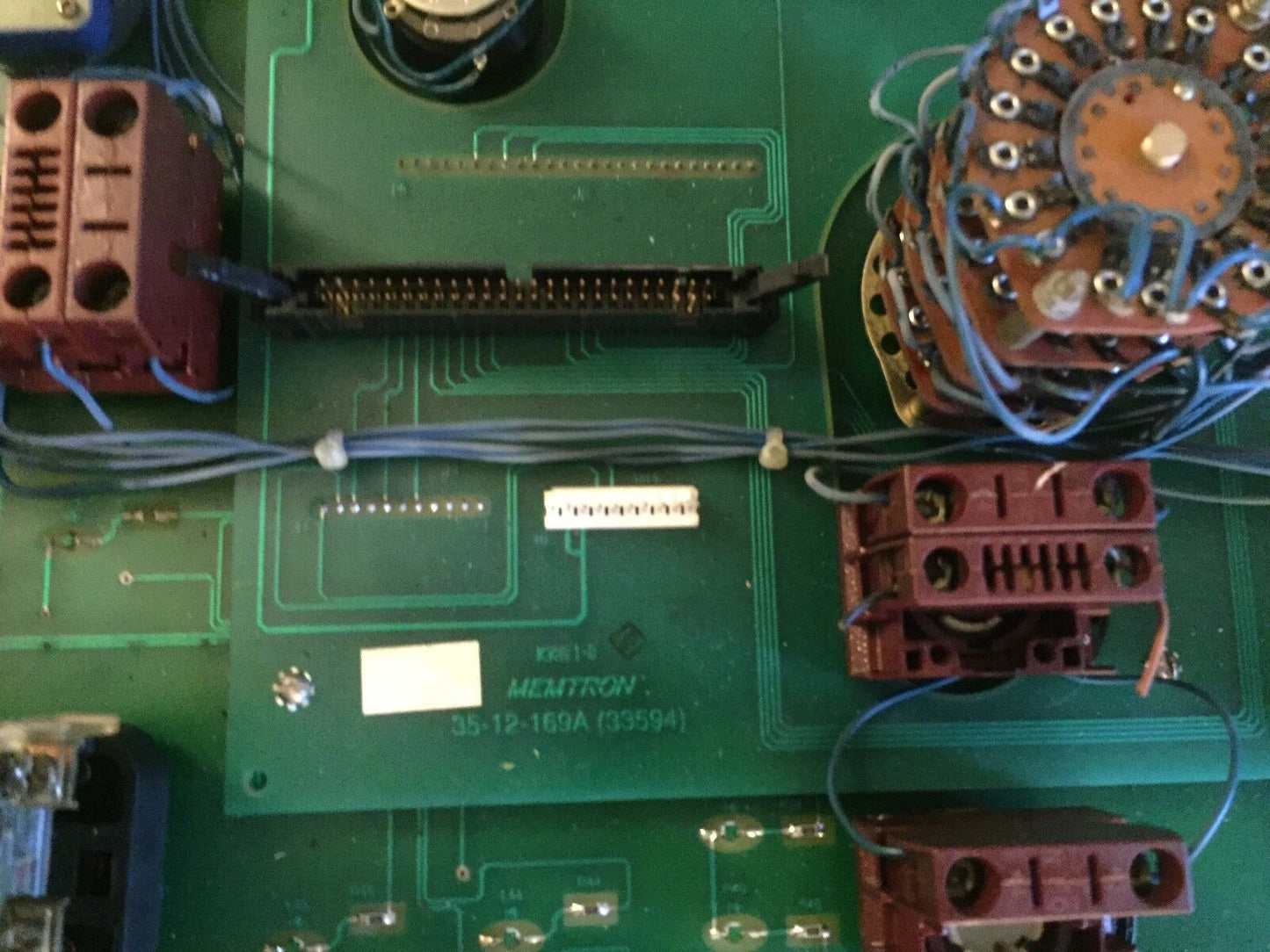 Memtron 35-12-169A (33594) Operators Panel,Bb