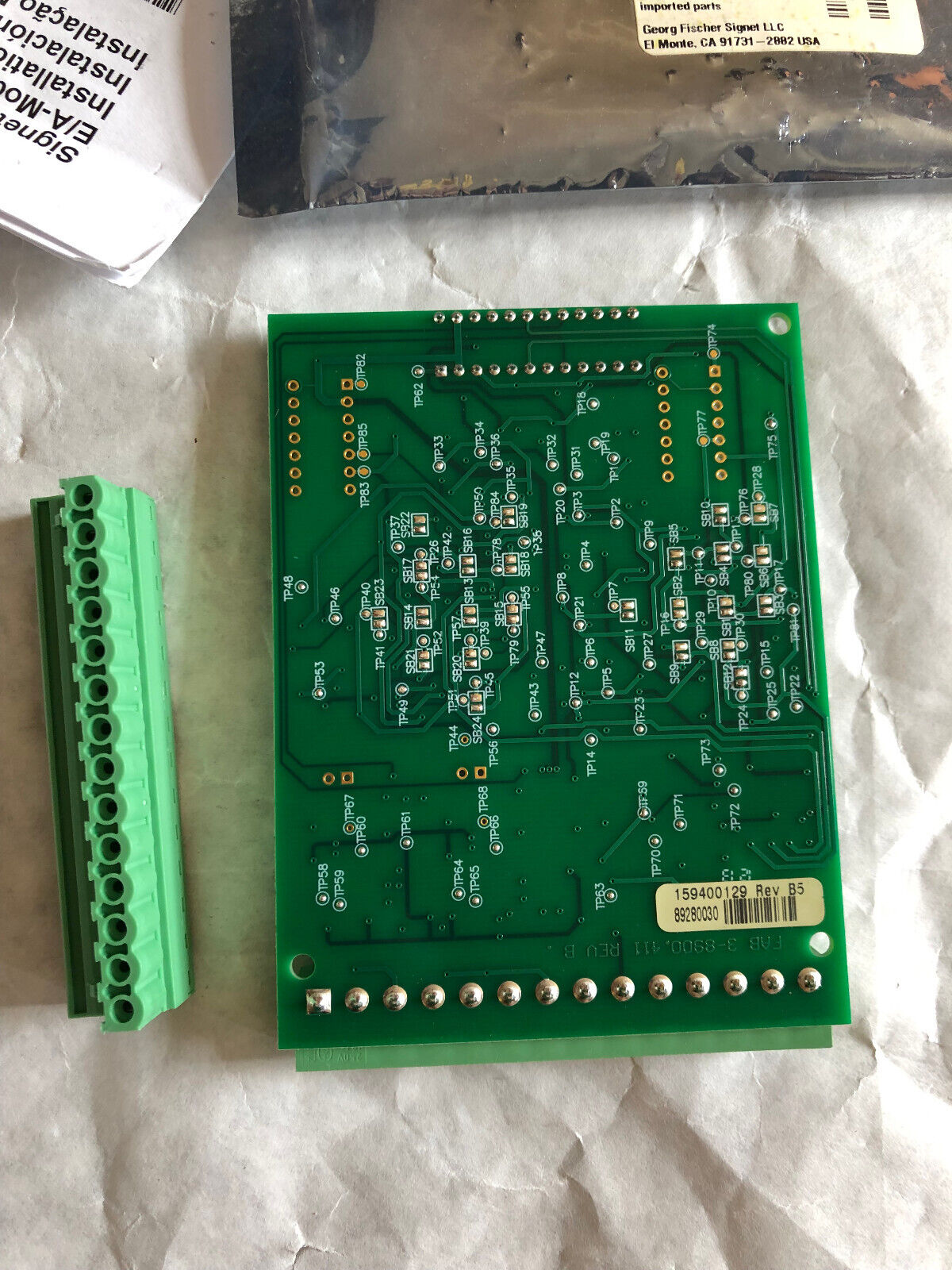 New +Gf+ 3-8900.401-5 Module 4 Input / No Outputs. 159 000 874,159400129 B5,An