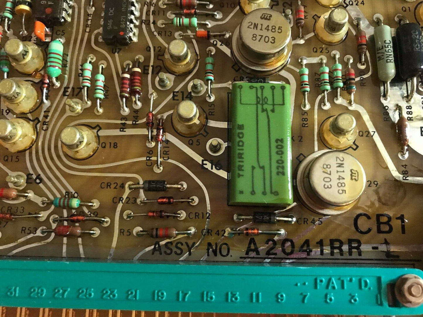 New Foxboro A2041rr-L,Cb1,Wild Stream Vintage Pcb Board,Aw