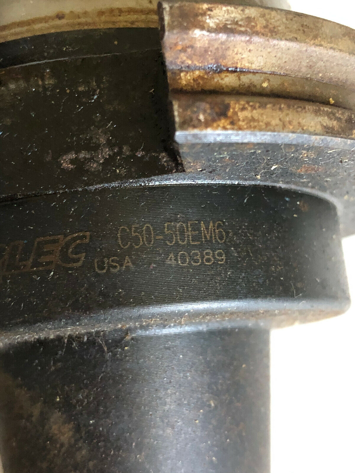 Parlec C50-50Em6 Cat-50 Milling Tool Holder 1/2"Bore Usa 40389,Ar