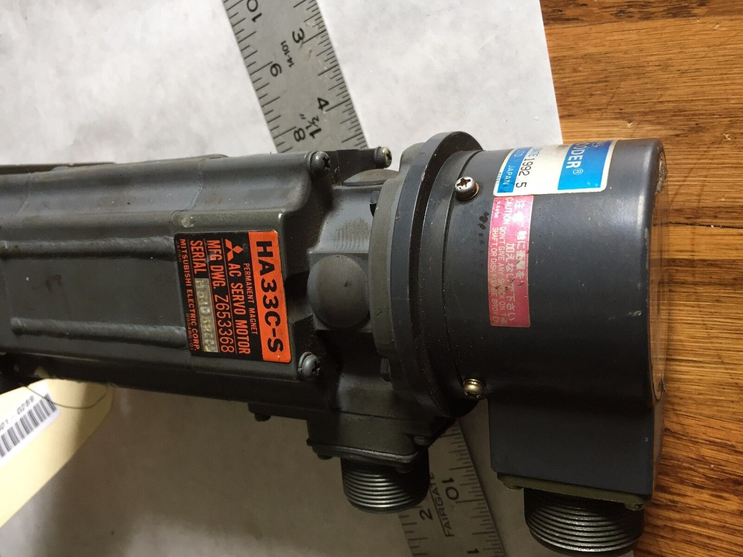 Mitsubishi Ha33c-S,Z653368,Ts 5146 N63,Fa-Coder,Ose 5K680 Servo Motor,Br