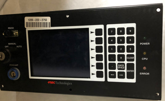 Fmc Technologies Operator Interface Panel (Part And Repair) 3160-300-A,Sk11,Te