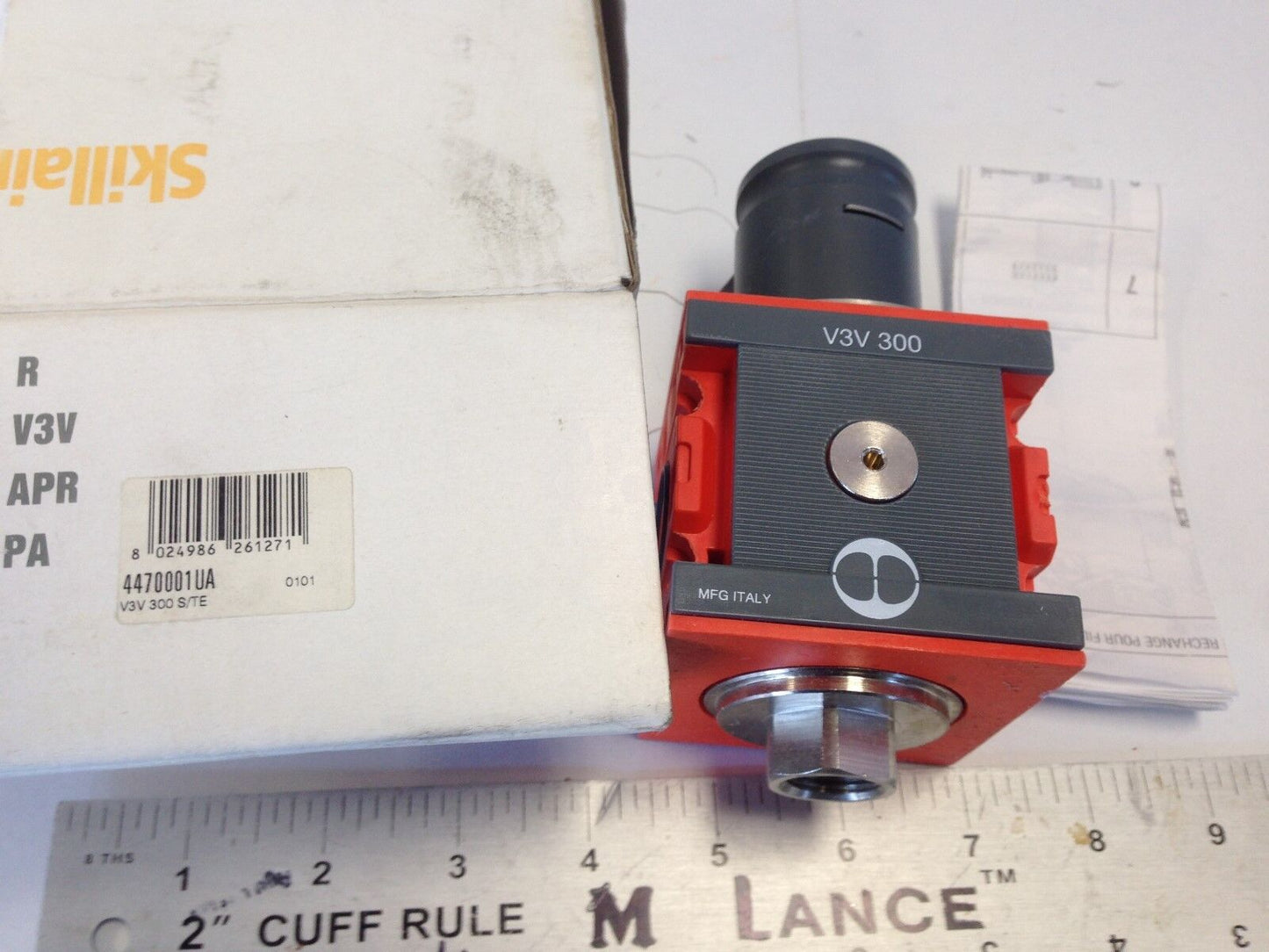 Metal Work 4470001Ua Pneumatic Lockout V3v300,9530901U, 3/4 Npt End Plate Kit,Dg