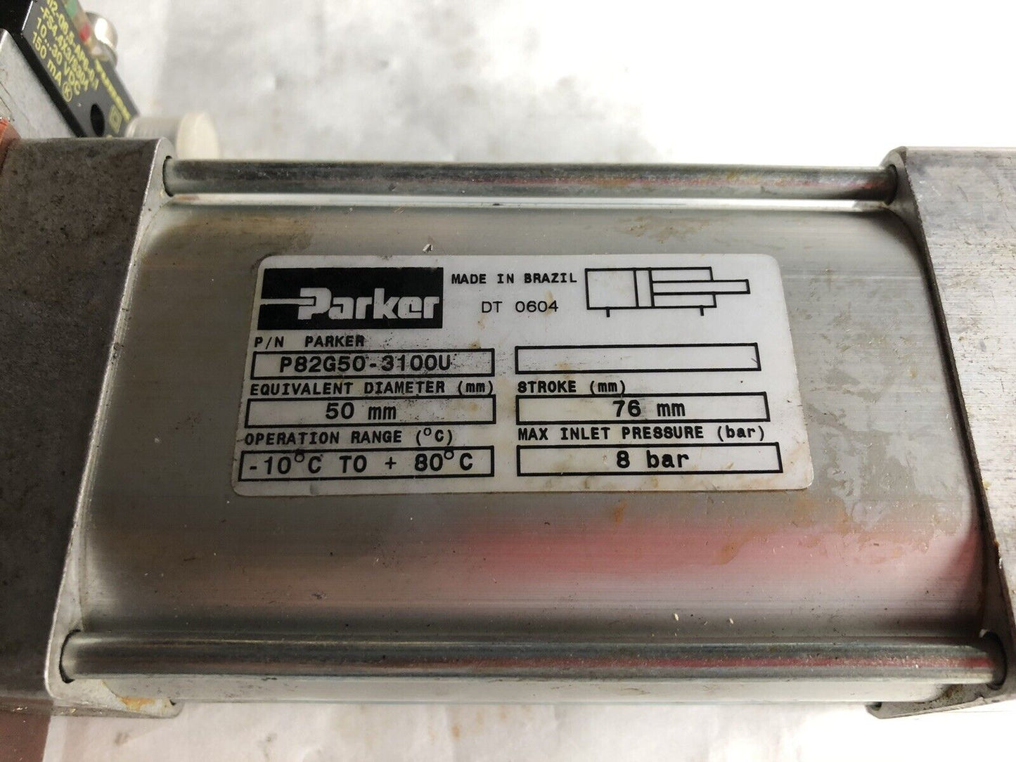 New Destaco 82G5n-612C907-217180A Clamp,Parker P82g50-3100U, 76Mm Stroke,Aj