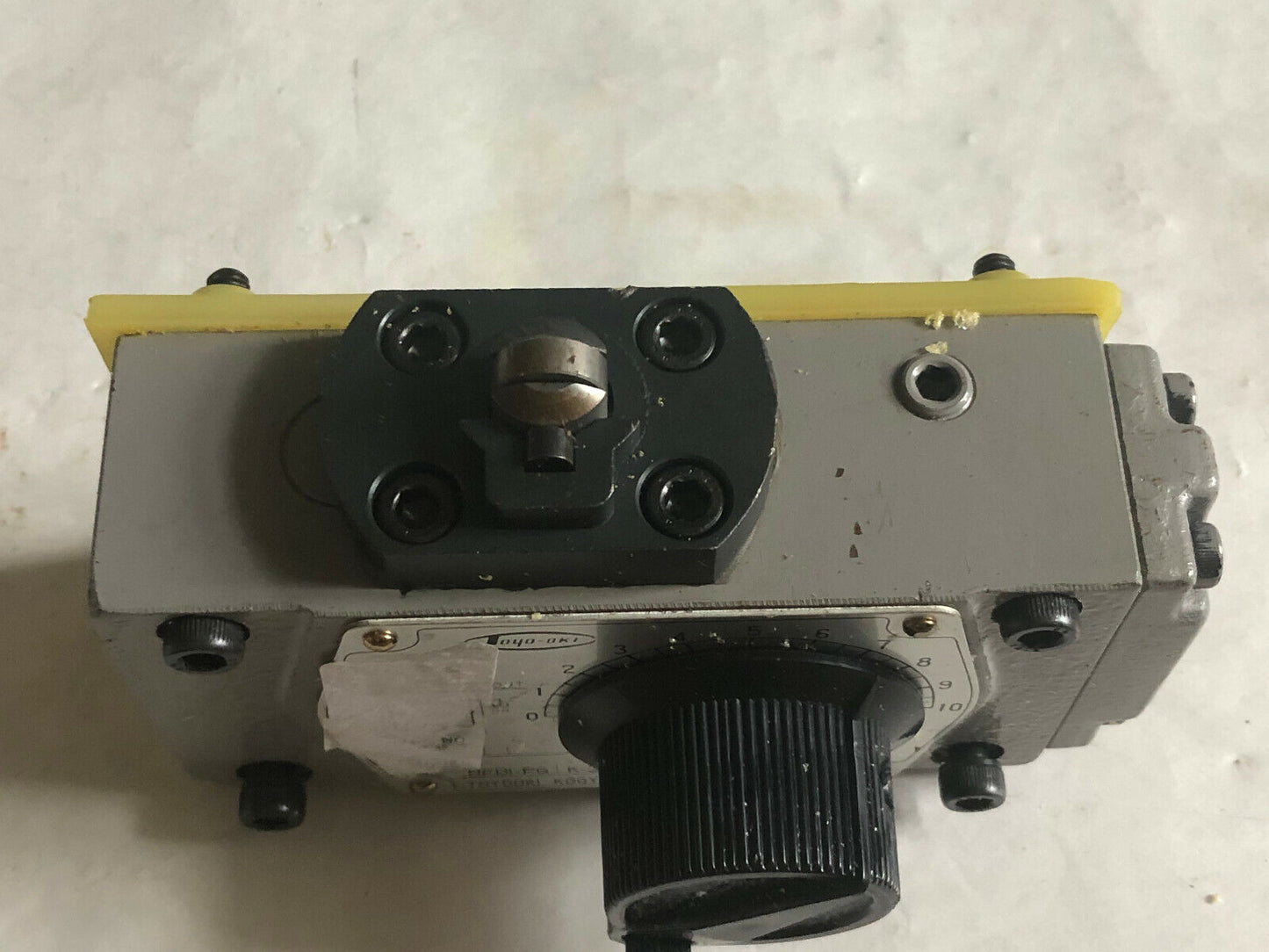 Toyooki Kogyo Hfdi-Pg1k-3M-03A Hydraulic Flow Control Valve,Hfdi-Pg K-3M-03A,Fc