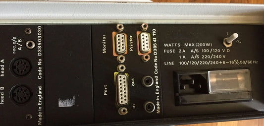 Edwards Lyomaster 4000 Vacuum Gauge Control Pump Plc W/ Cables,Ac