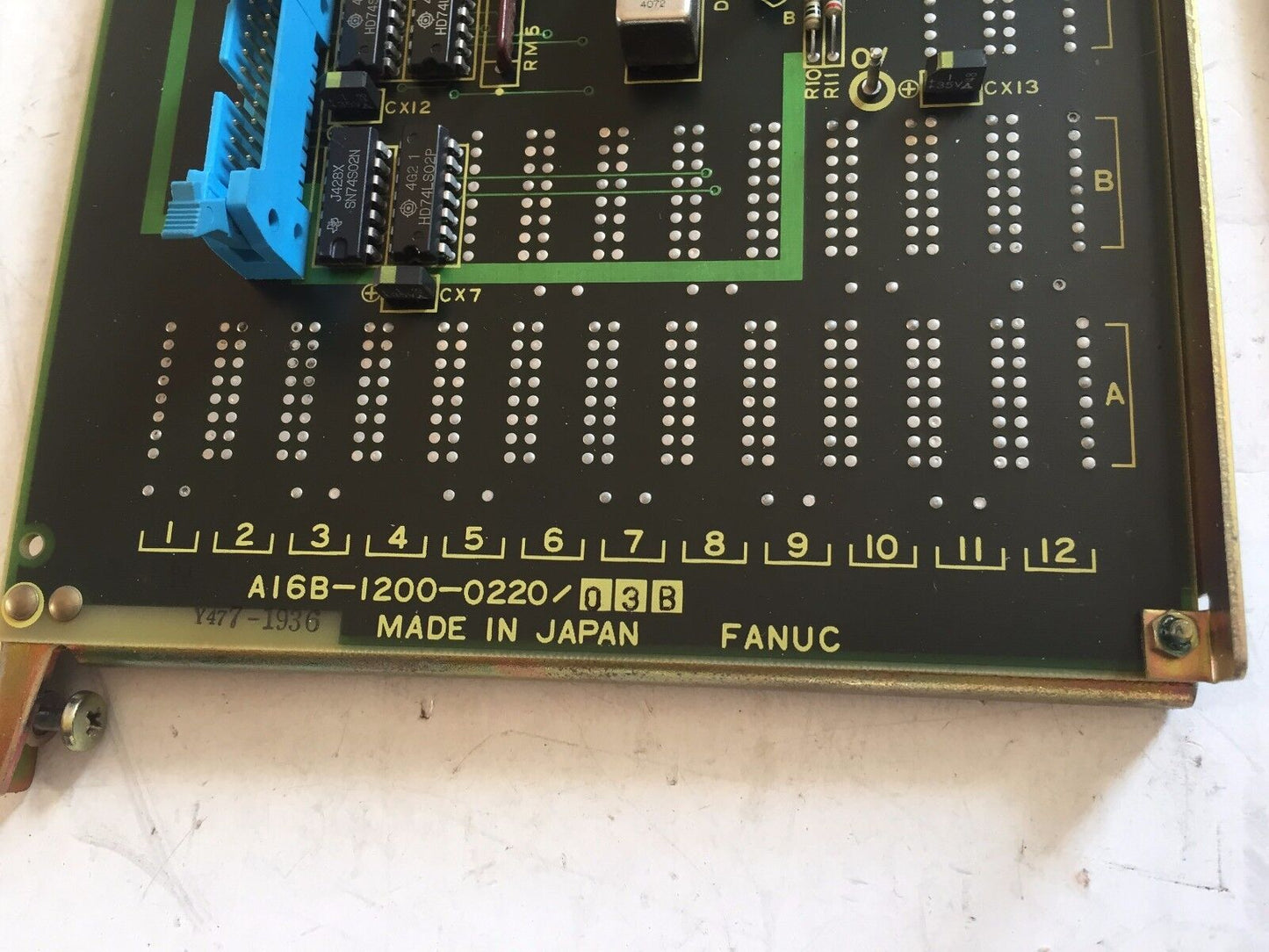 Fanuc A16b-1200-0220/03B,3M/T Control Board Pcb's A320-1200-T224/03,Ss