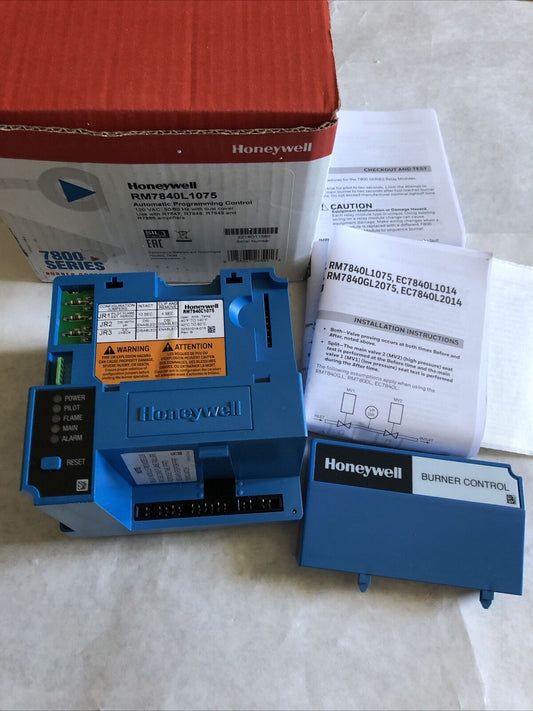 New Honeywell Rm7840 L 1075, Rm7840l1075 Burner Control, Rm7840l 1075,Bu