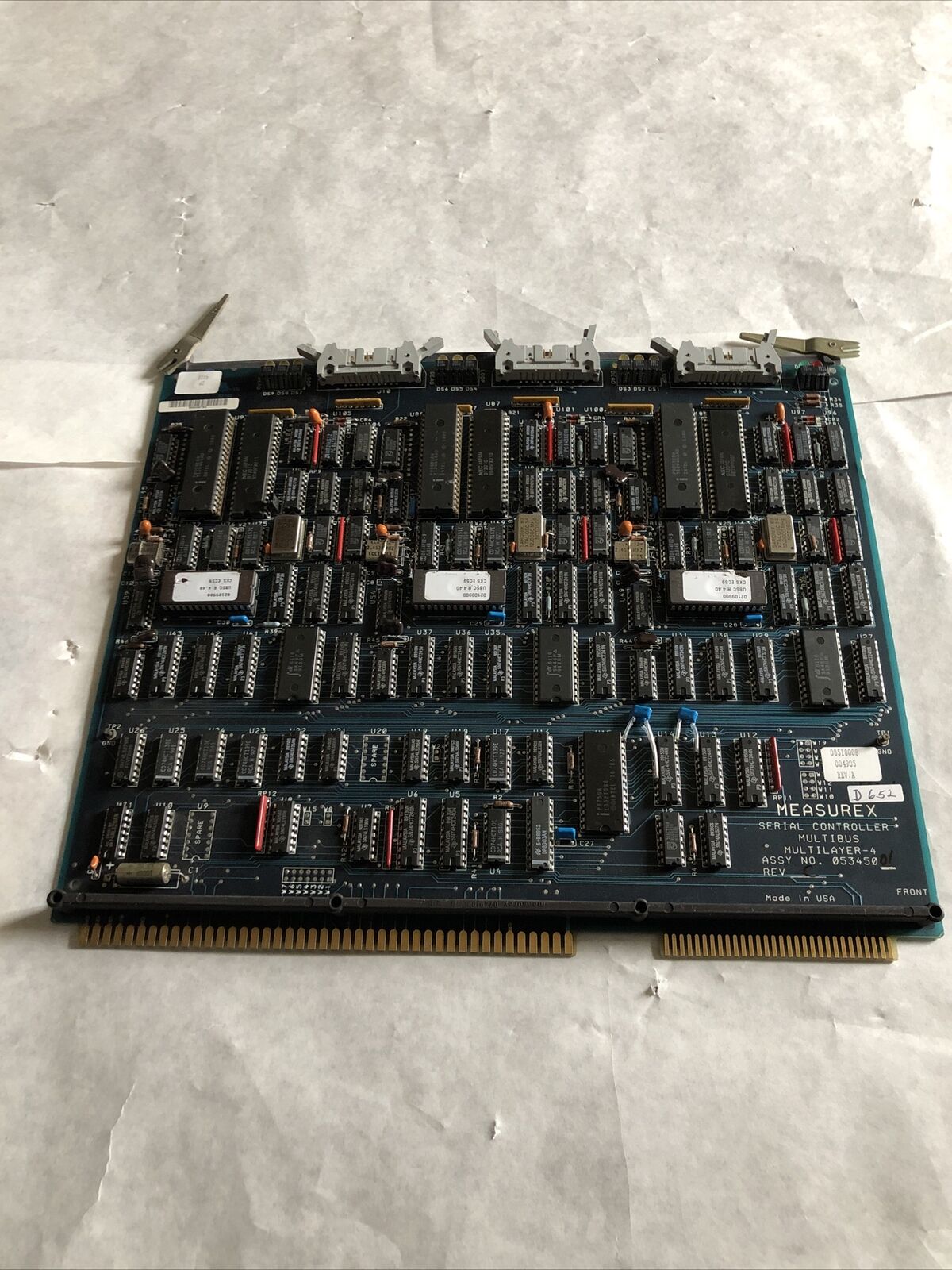 Measurex Multilayer-4,Honeywell 053450,Controller,Multibus,05345001,Ad,Sm,Ax