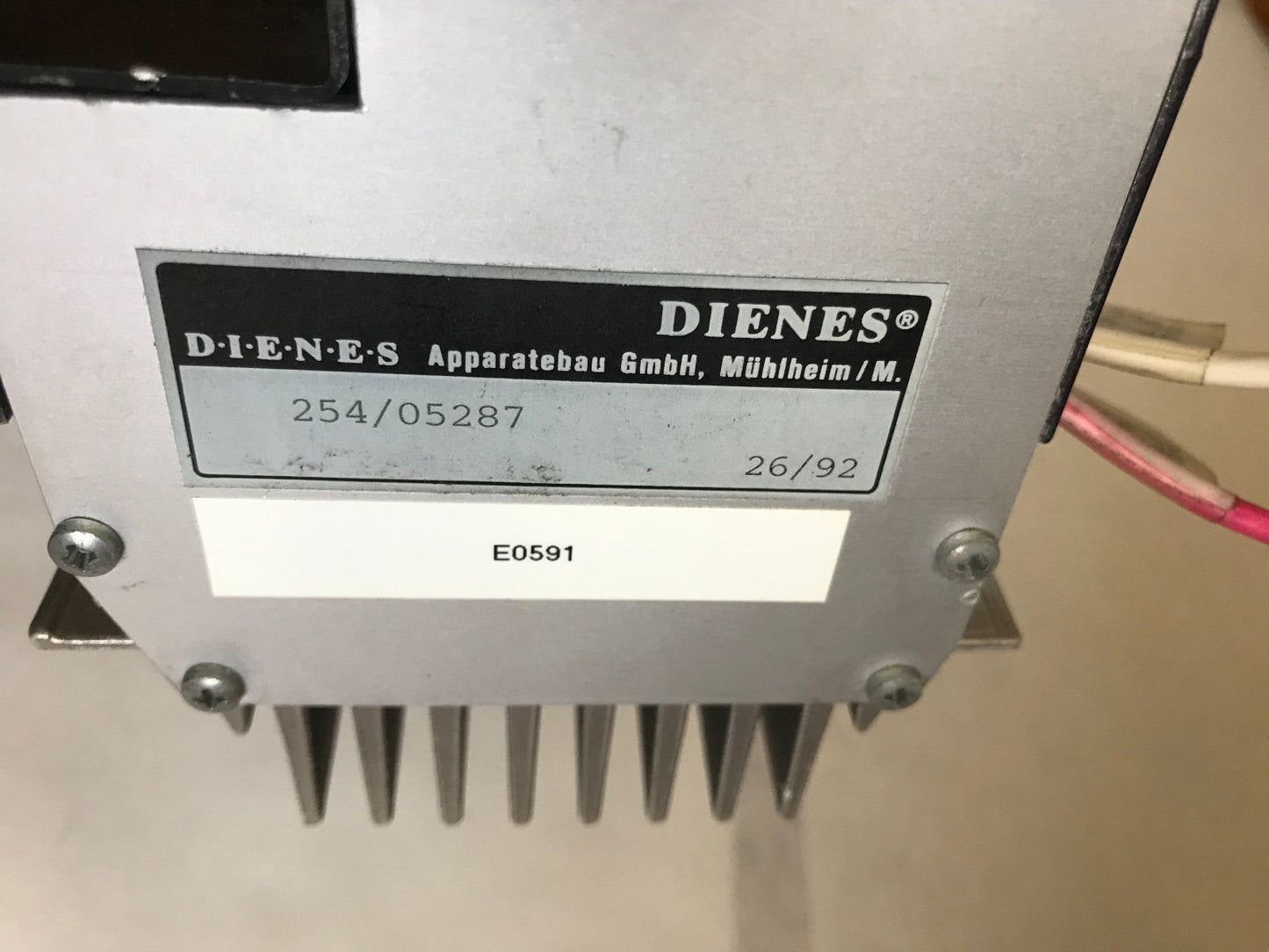 Dienes 254/05287 29/92 Thyristor Power Unit Power Distrubition,Tm-Scr-4A,Si,Sc