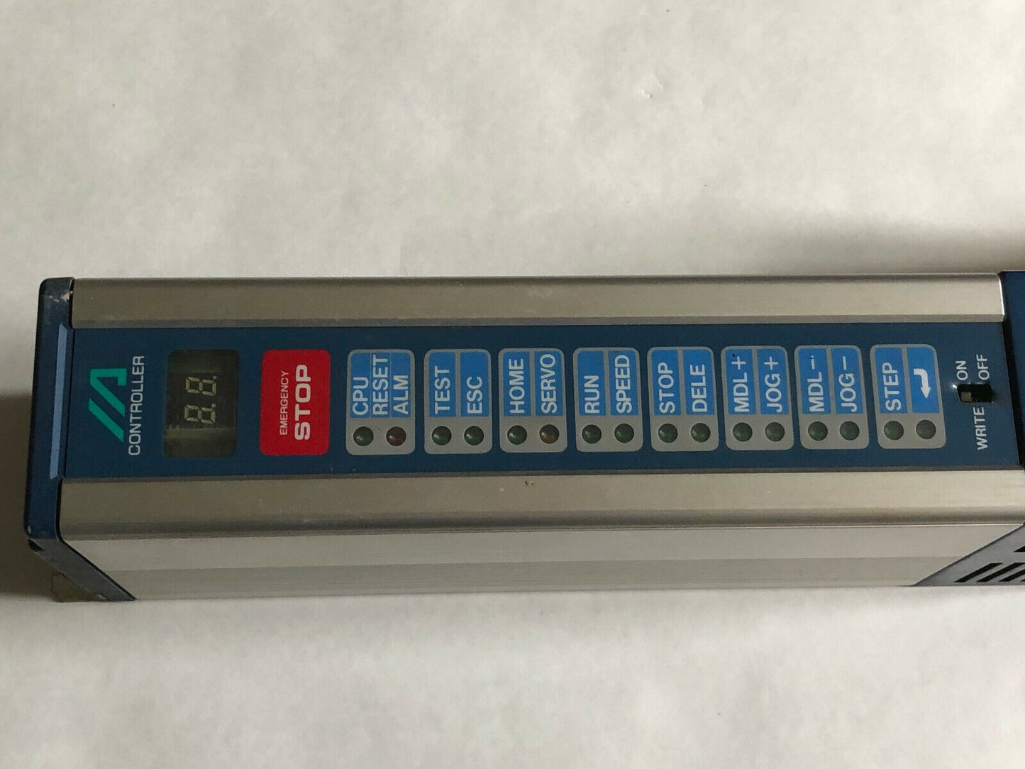 Ia Controller Pendant Operator Interface, Cpu Reset, Emergency Stop,Ek