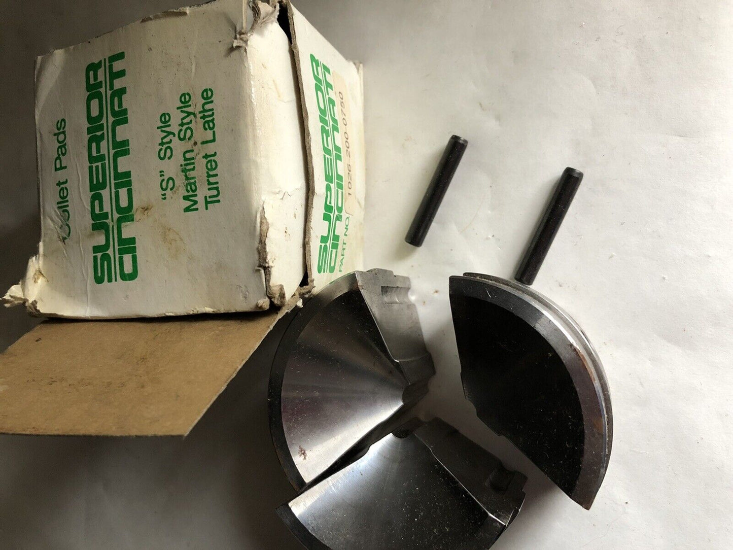 Superior Cincinnati 1026-2000750 S-Style,Turret Lathe Collet Pad .471,W&S 471,Tk
