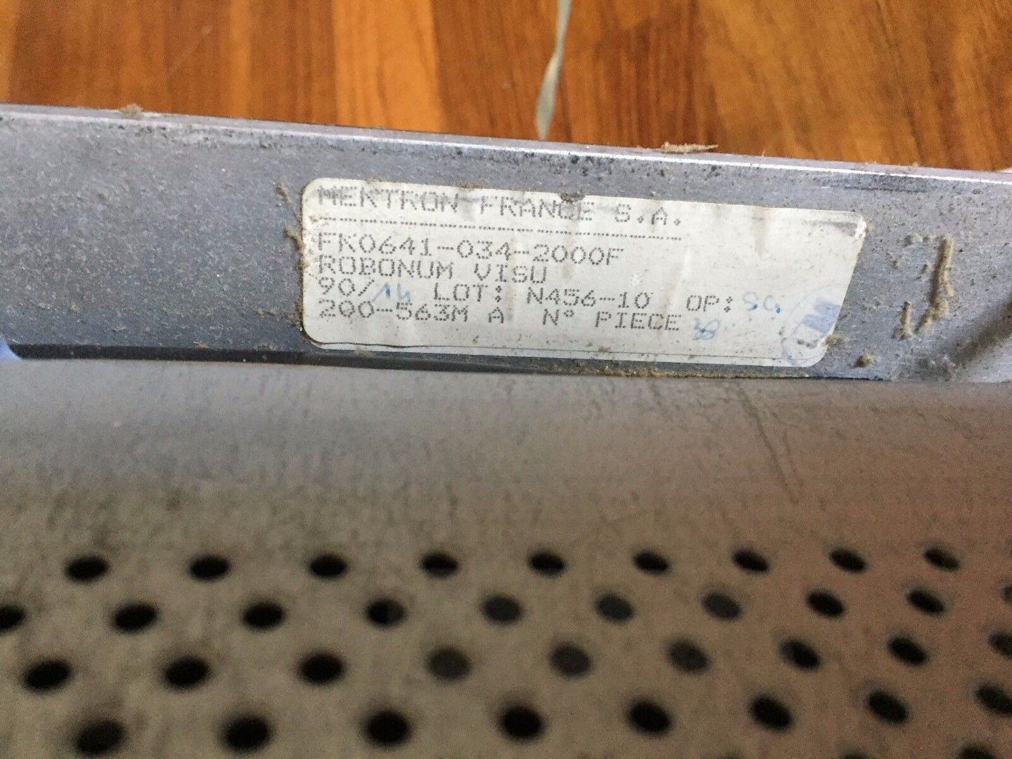 Num Fk6410342000f,Robonum 800,200581,Fs-201046-A,Interface Panel,0216 900 012,Ed