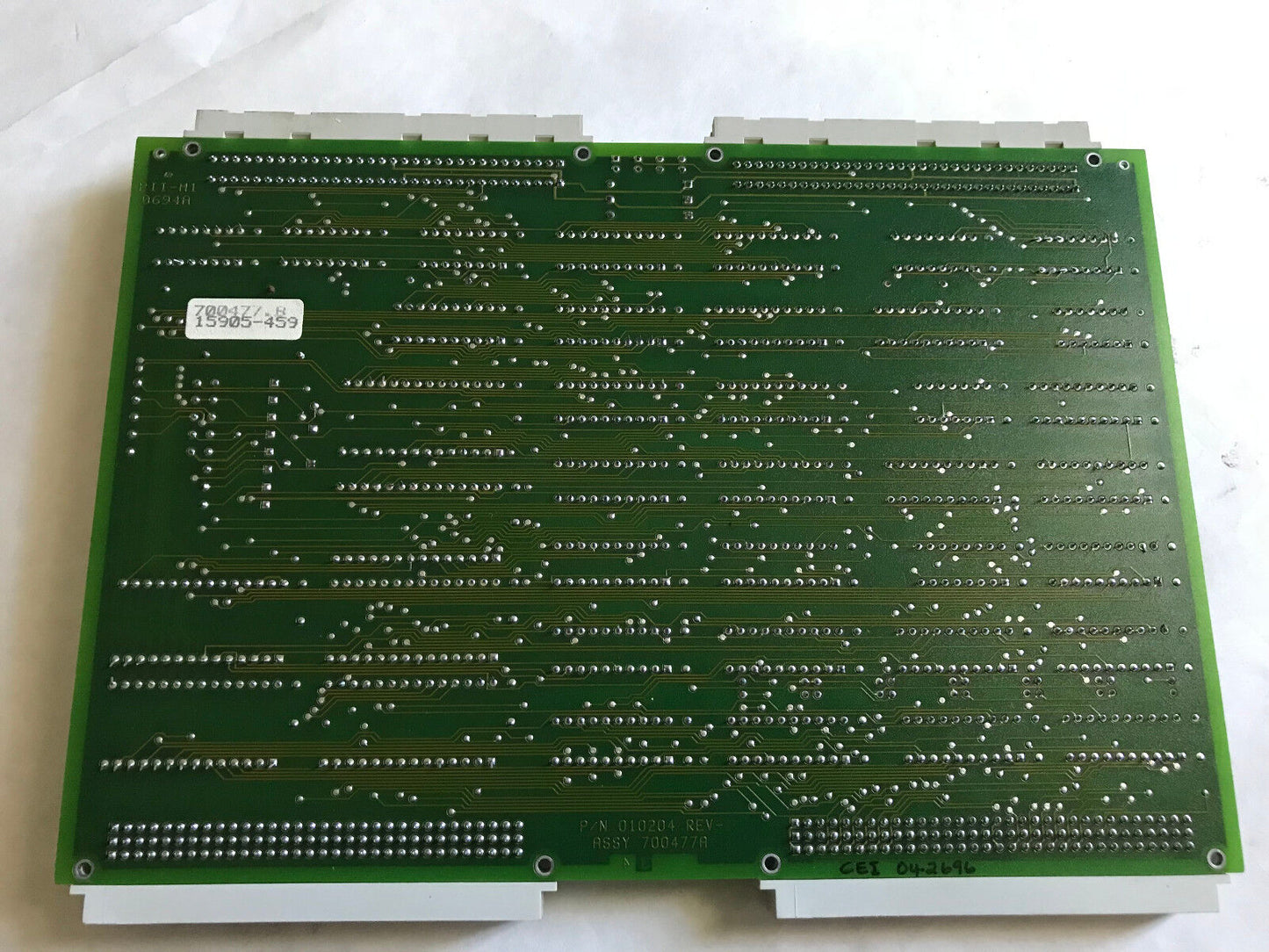 Key Thechnology 010204 Rev,700477A,700477 B  Learn Board Pcd 15905-459,Ax