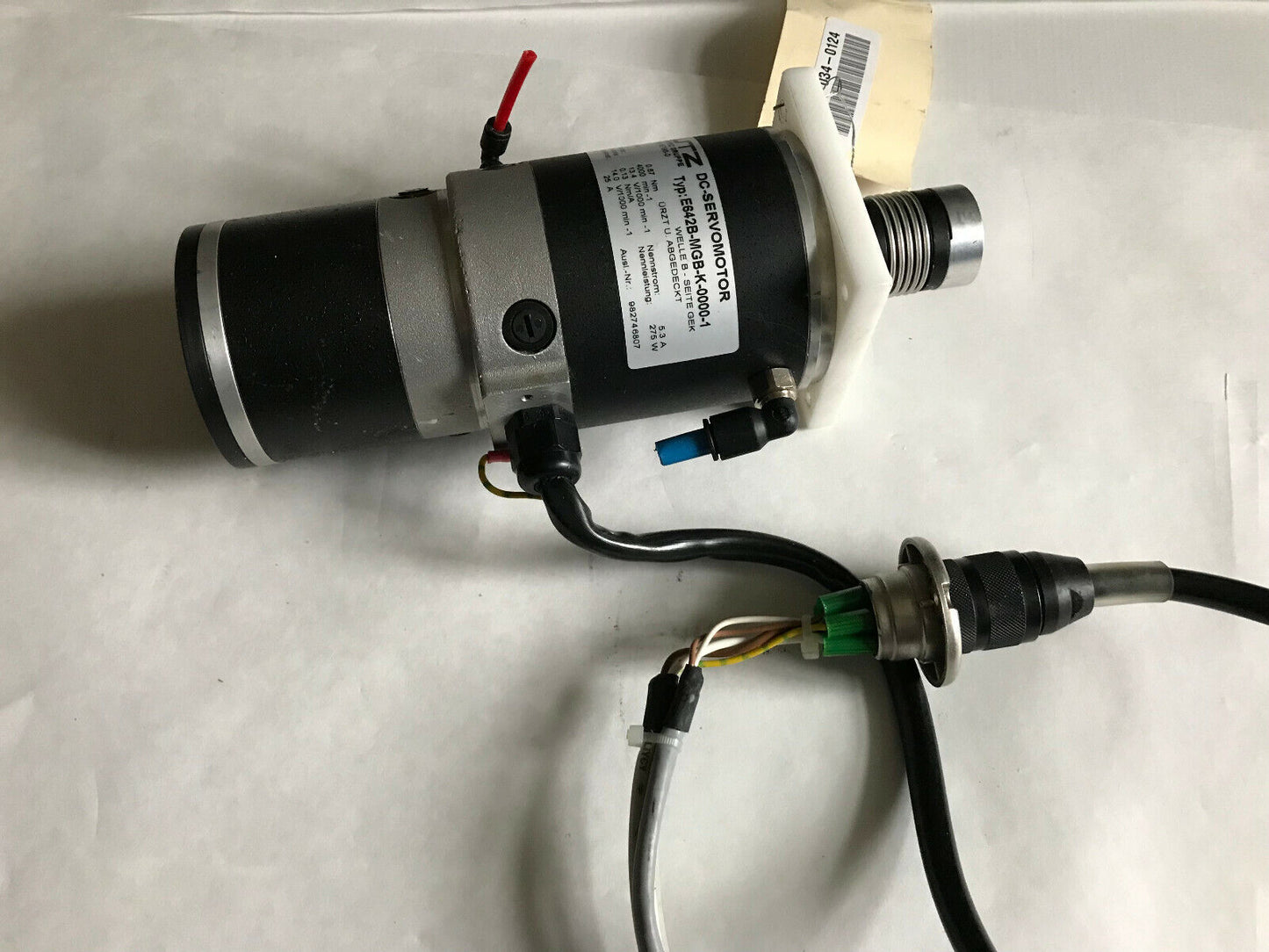 Bautz E642b-Mgb-K-0000-1 Dc-Servomotor,Welle B-Seite Gek, Dc Servomotor,Ac
