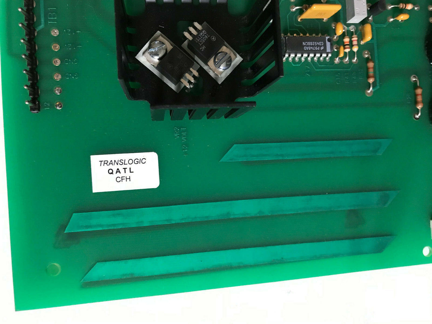 Translogic Qatl Cfh 086-2562-01 Rev D Board 15 J12a 090-1351-01 Without Card,Eu