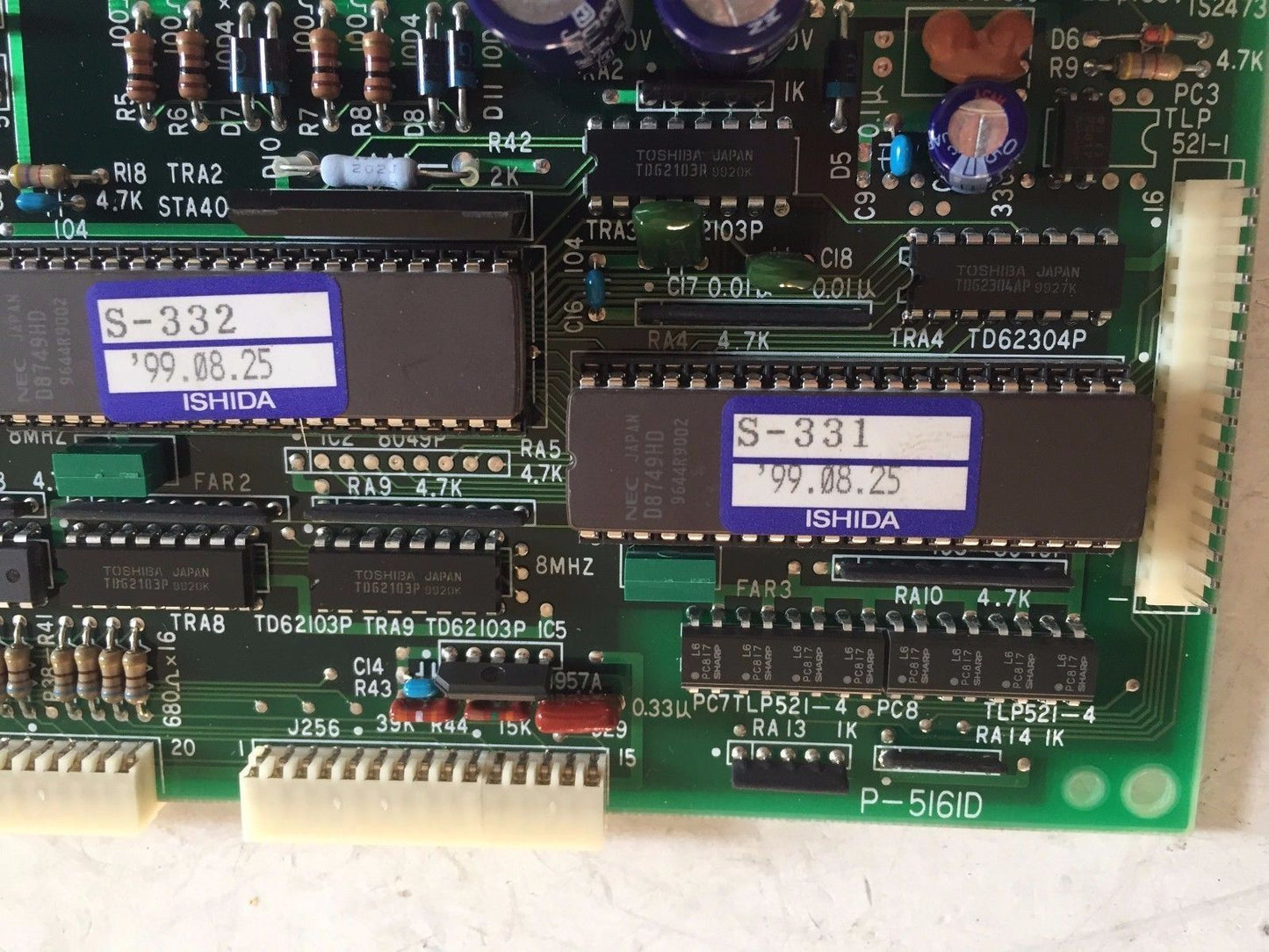Ishida P-5161D Packing Scale Pc Timing Board P-516Ic  P-516Id P-5161C,Ah
