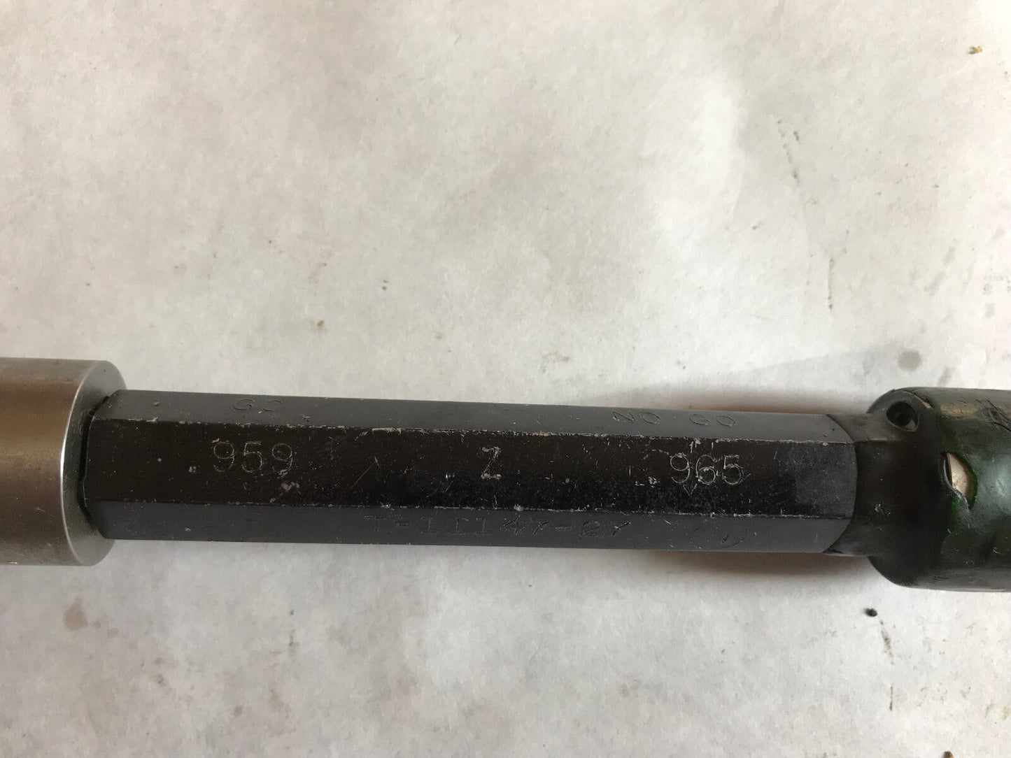 The Pipe Machinery 959,965 Inspection Gage Go No Go Plug Gage .959 .965,Ag