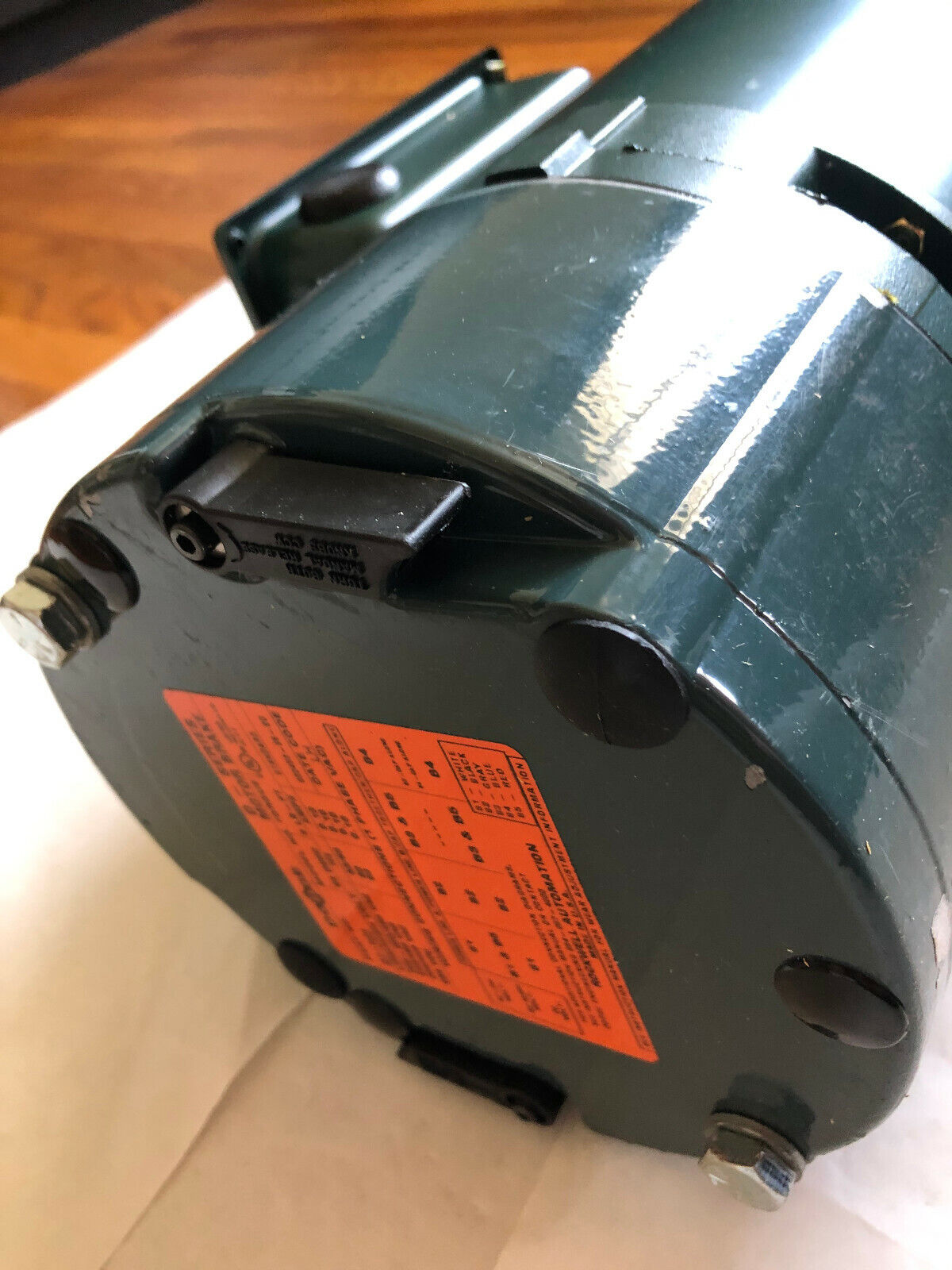 New Allen-Bradley Enp56x7201g-Dj,1725 Rpm,3/4Hp Inverter Duty Motor Unit,Fe