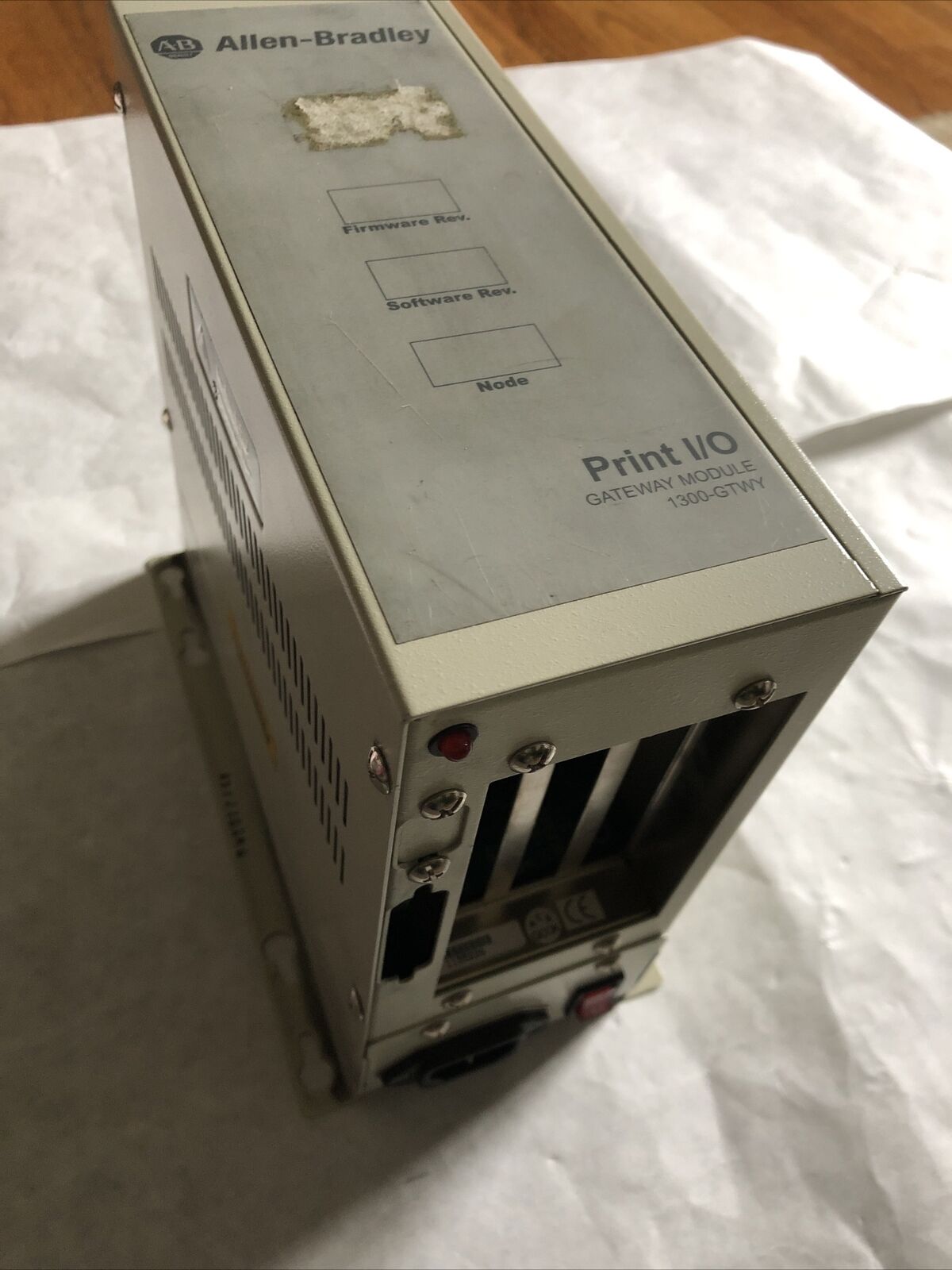 Allen Bradley 1300Gtwy Gateway Module Print I/O (Case Only) ,Ee