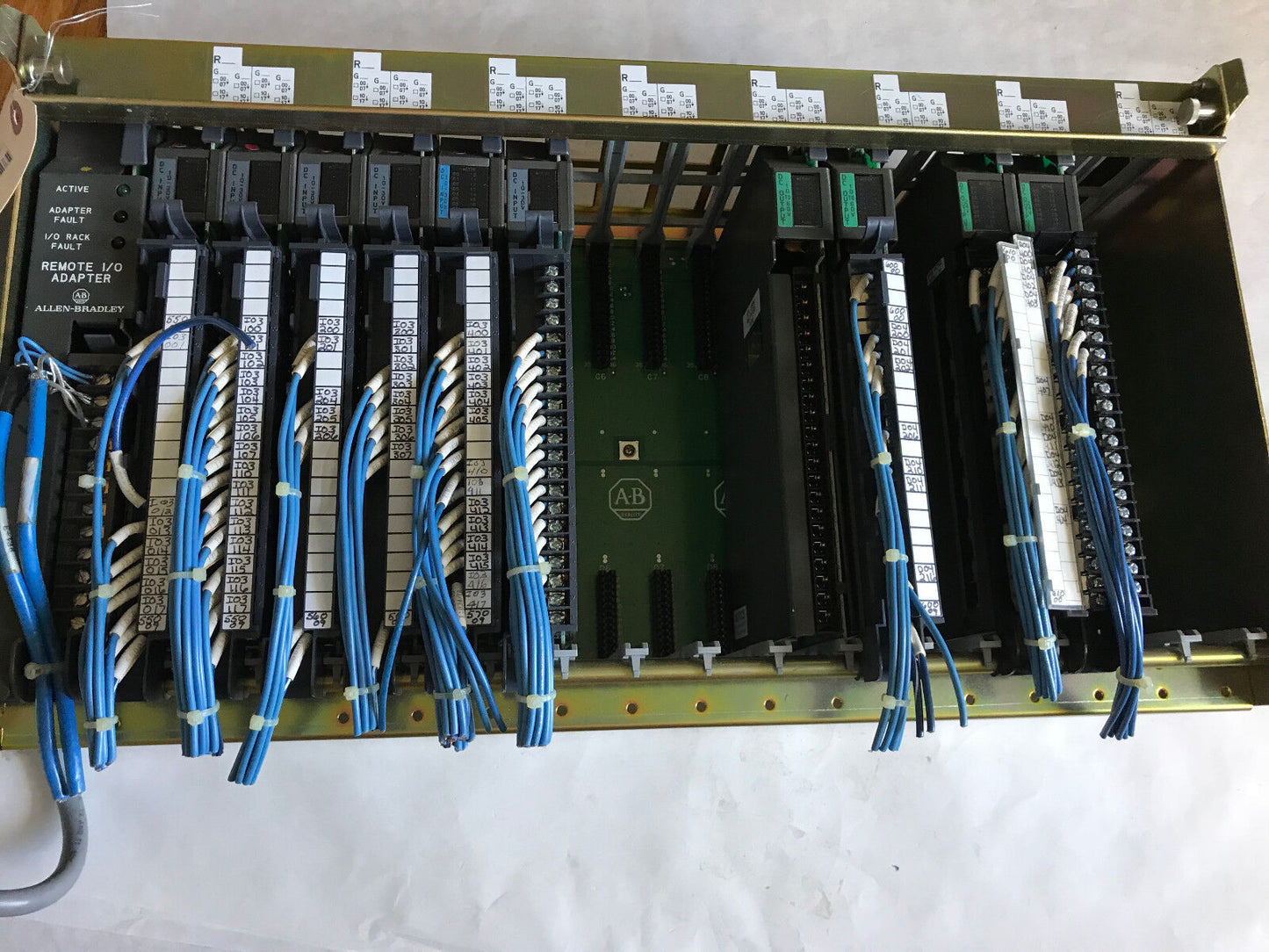 Allen Bradley Plc-5,1771-Obd Power Supply,1771-P7 B,1771-Asb,1771-Ibd,16 Slot,Ap