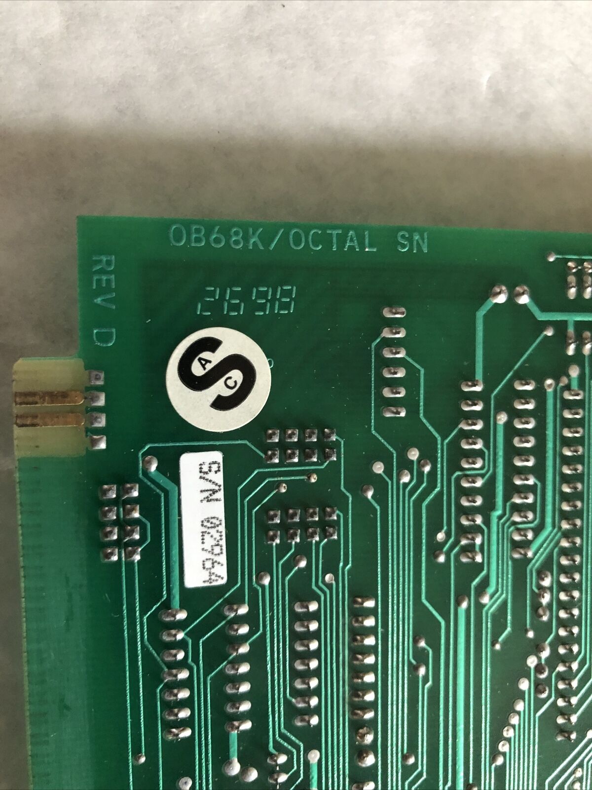 Omnibyte Ob68k/Octal,Slave 116 D16 V912l,8Port,Ob68k/Octal, 116 D16 V012l,Sl,Cu