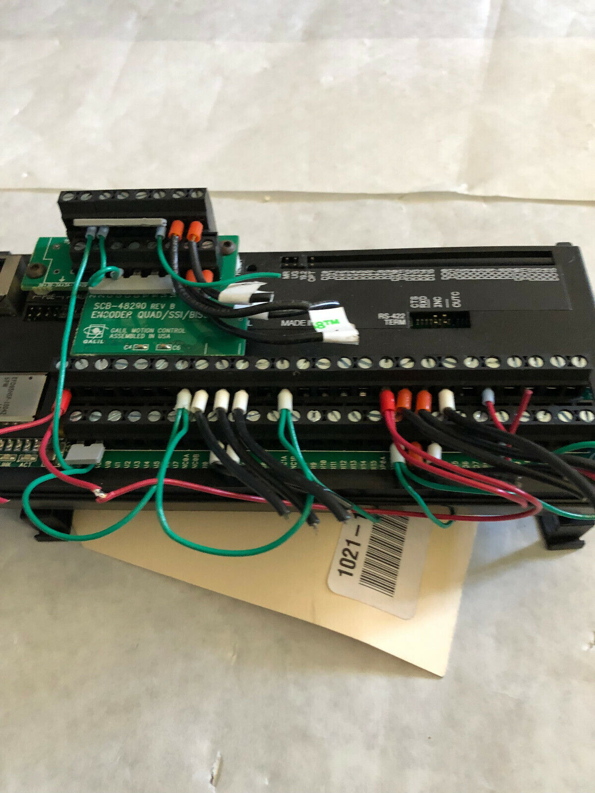 Gail Motion Control Rio-47202 Plc,Ri0-47202,Scb-48290 Encoder Quad/Ssi/Biss,So
