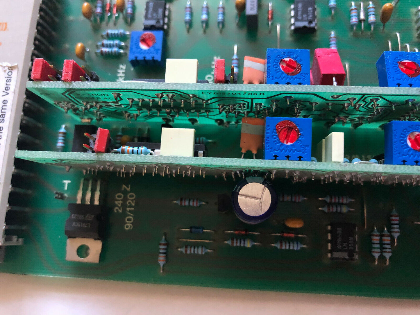 K-Tron 9191-30565,Version 4/4.1  Pc Board For Power Module ,Ek