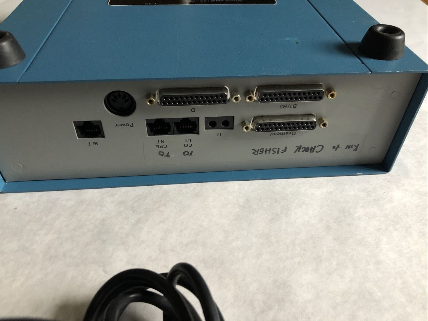 Tpi 546,Tele-Path Industries Tpi 546 Isdn "U" Monitor/Analyzer,Tpi 851570,Fg