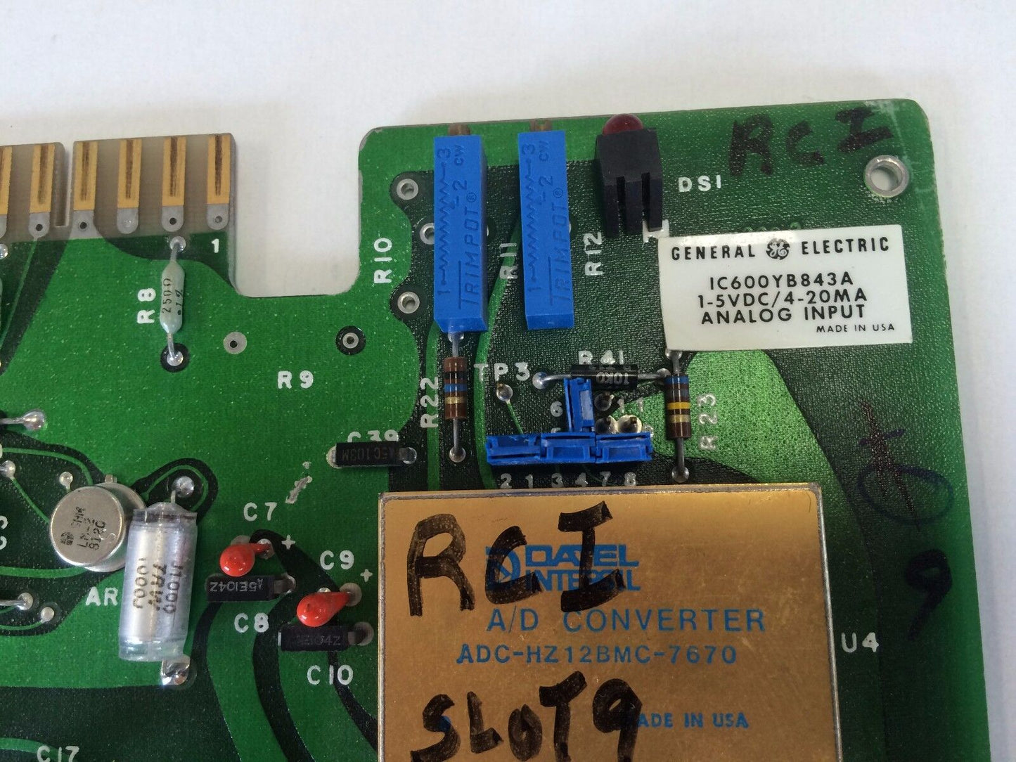 General Electric Ic600yb843a ,44A717106-006 Analog Plus Series Six ,Cx