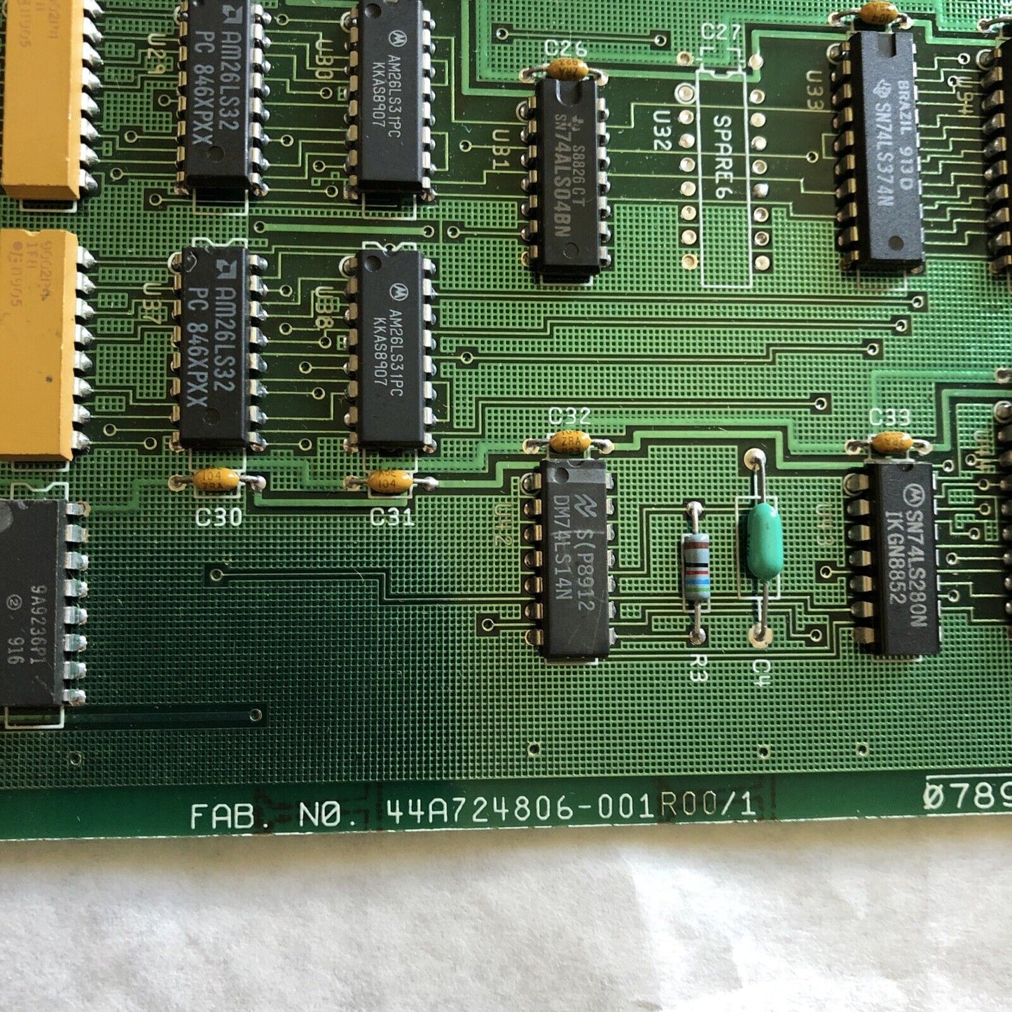 New Ge Fanuc Ic600cb513l Fanuc Aux I/O Ctl,44A724806-001Roo/1,  Ic600cb513,Ey