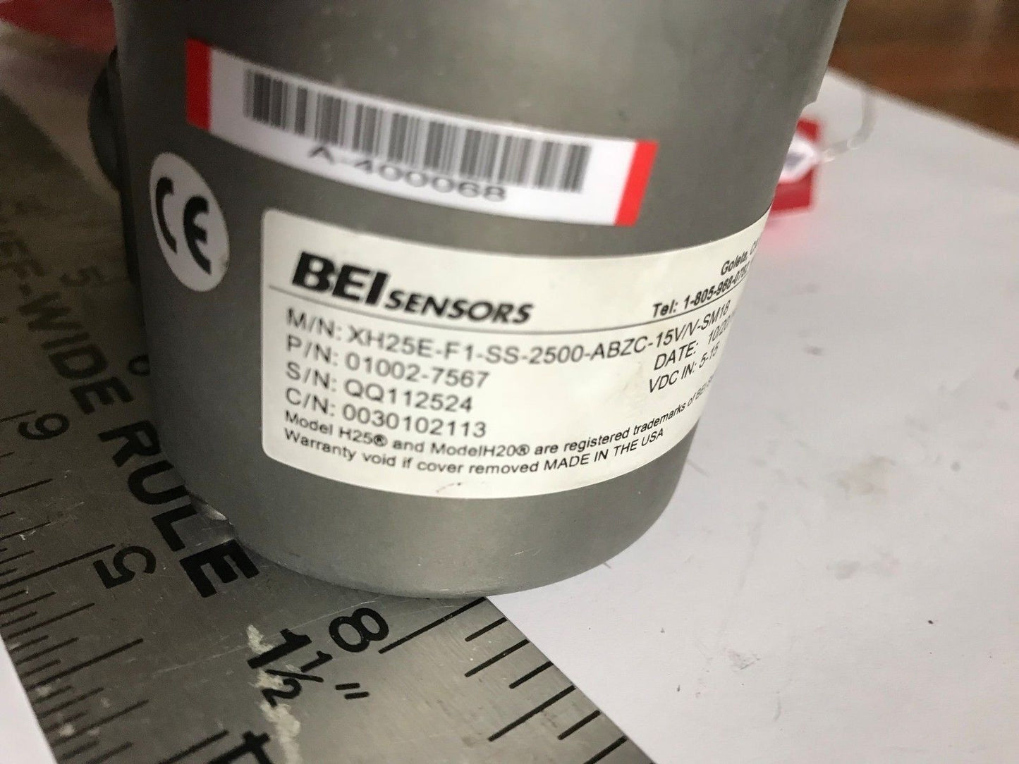 Bei Xh25e-F1-Ss-2500-Abzc-15V/V-Sm18,Bei 01002-7567 Rotary Encoder,Al