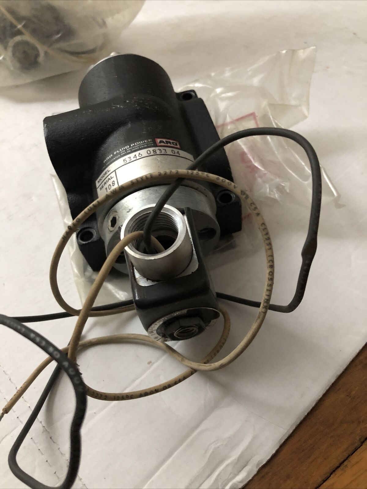 New Aro 5346-0833-04, 108  Valve 115V Aro Fluid Power 150Psi,Cs