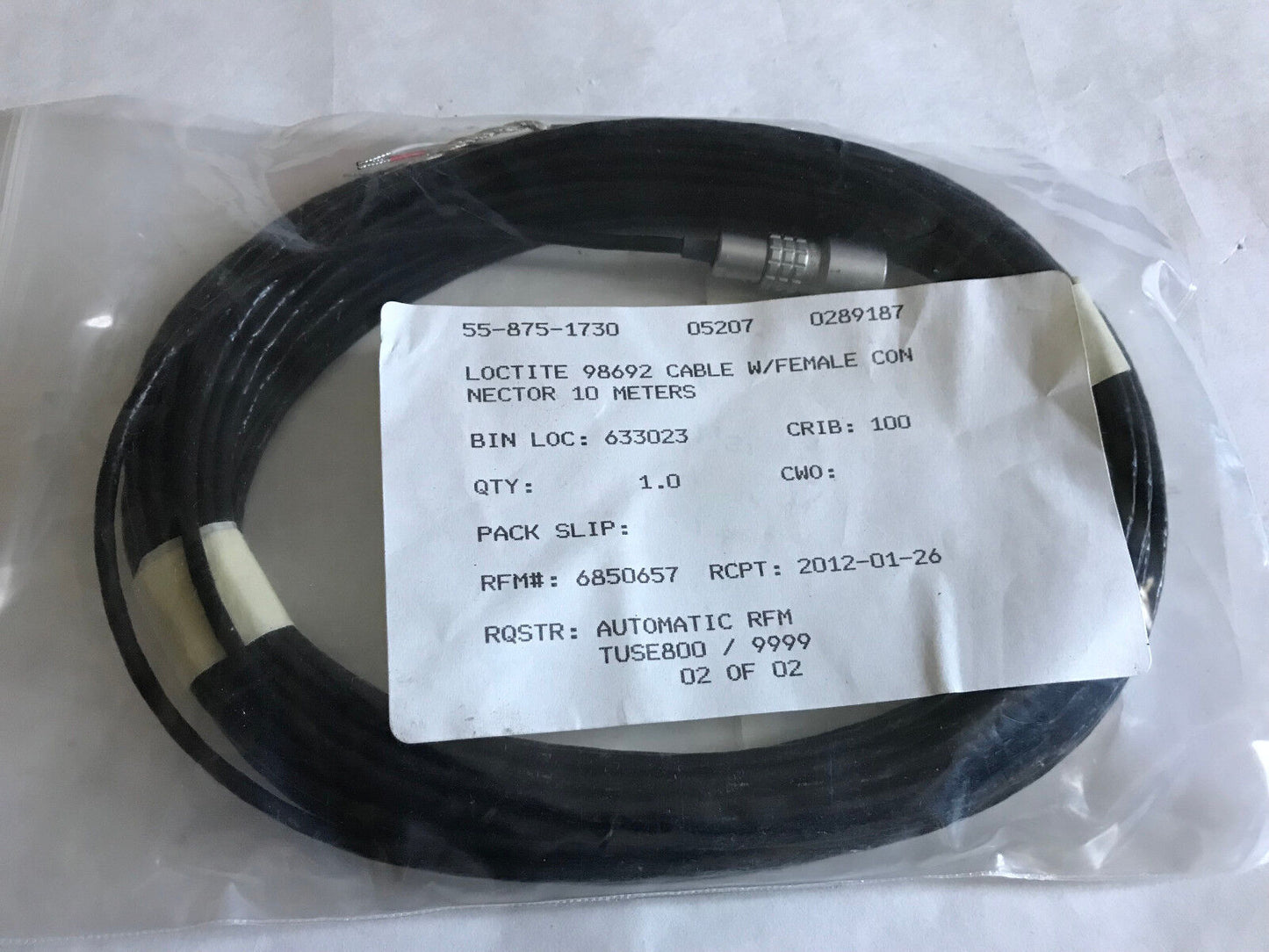 New Henkel Loctite 98691 918091 Transducer,500 Psi Henkel 98692 918096 Sensor,Ax