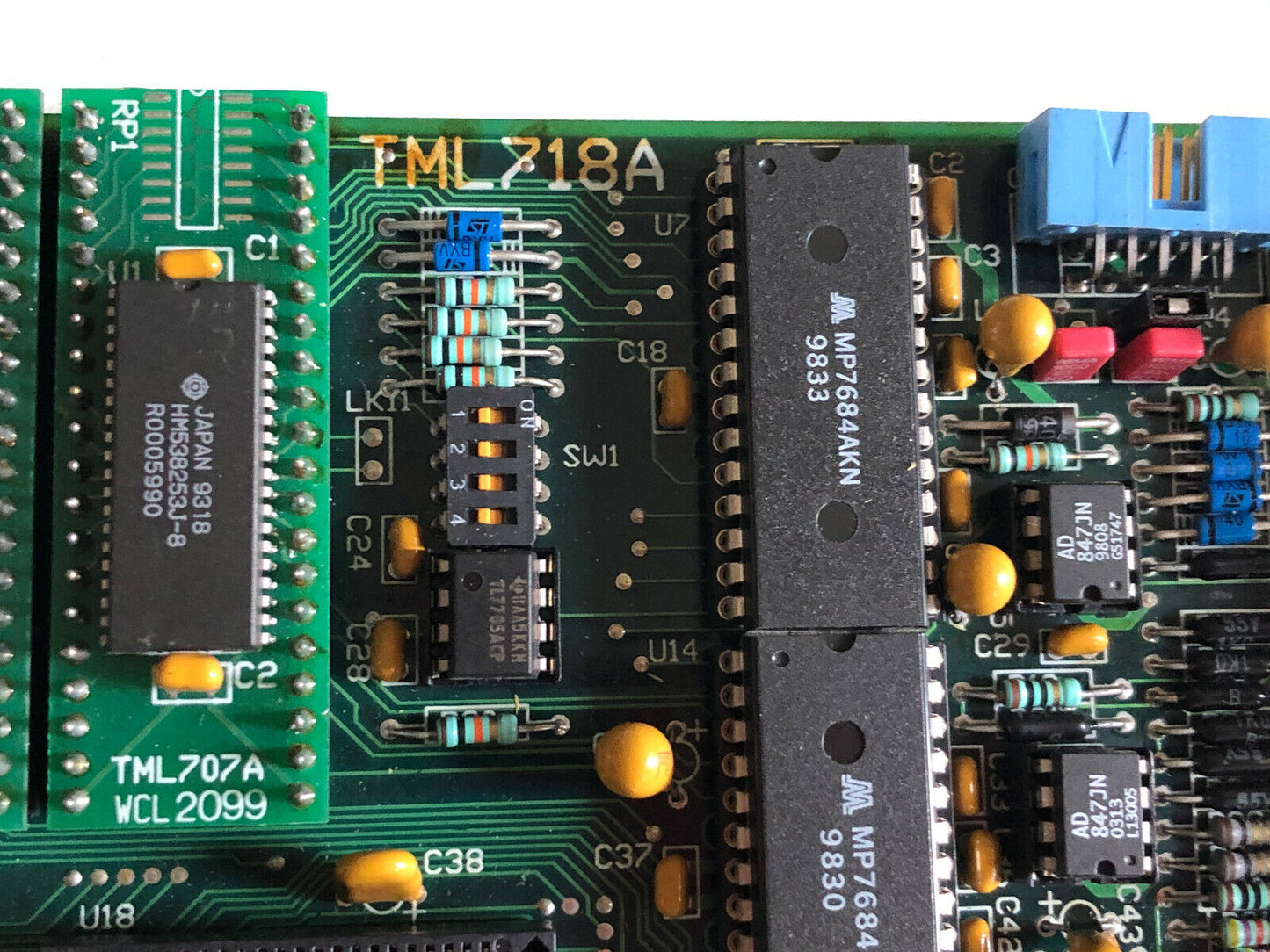 Brown & Sharpe Tml718a ,14.05.06 Dual Video Processor Board 718A,Di