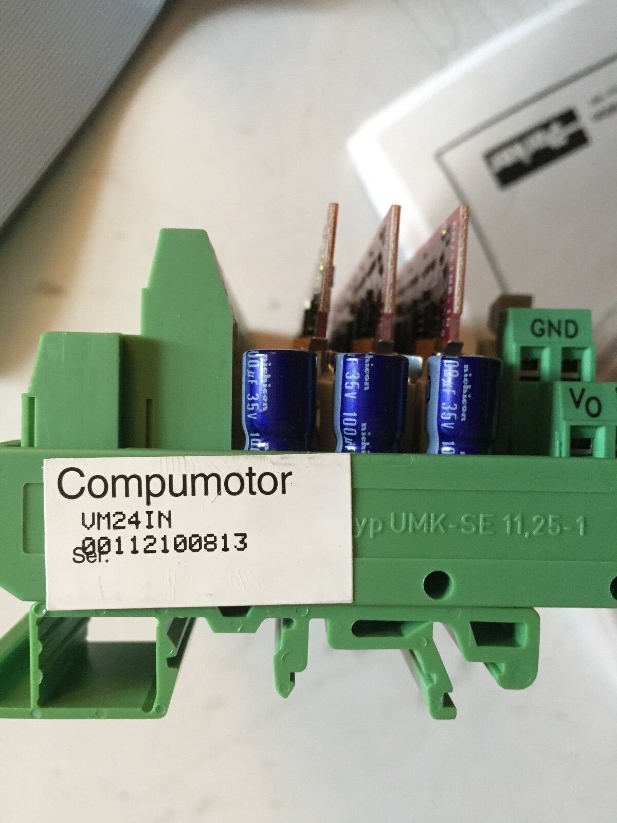New Compumotor Vm24-Base,71-015684-01, Vm24in Interface Parker Vm24,Fb