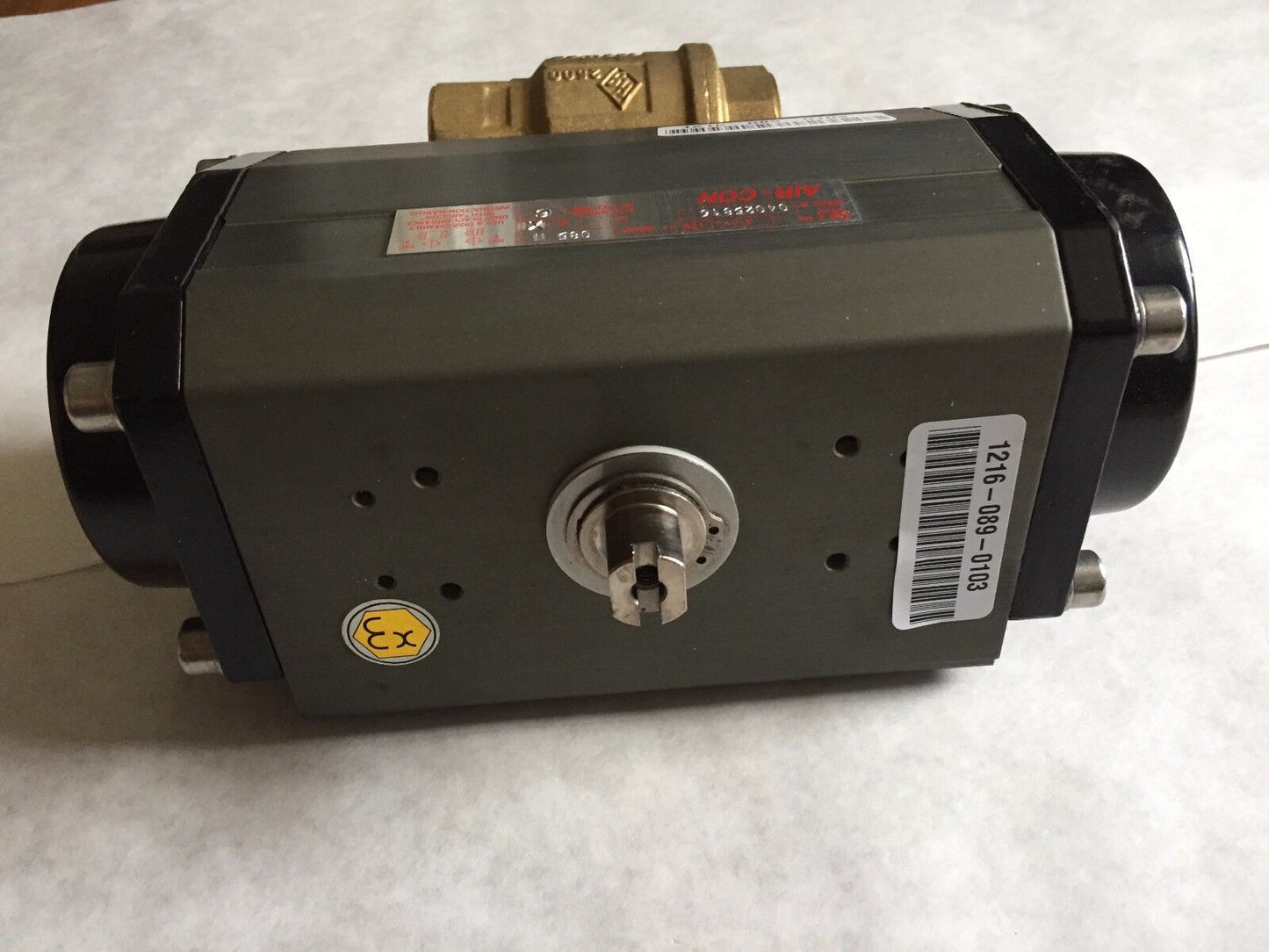 New Air-Con 085N,2500,150Wsp 600Wog Pneumatic Actuator, 1-1/2" Npt,Bz