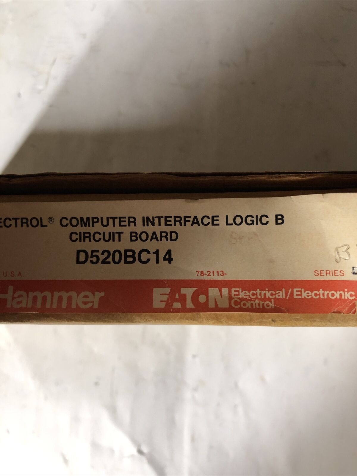 New Eaton D520bc14,Cutler Hammer 8136-Lg581-X,Directrol Interface Augat,Fk,Ey