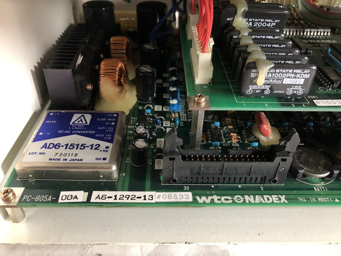 Wtc U60-T95a,U60s, S113-V1.73,S78-V1.4, Pc-805A-00A Welding Controller,Cw,Cf,To