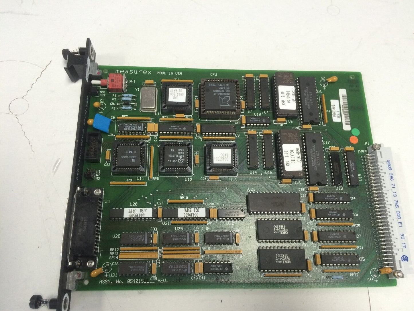 New Measurex 05401500 Cpu,06573501,Measurex 054015,08605802,04401500,Sbc-2B,Bm